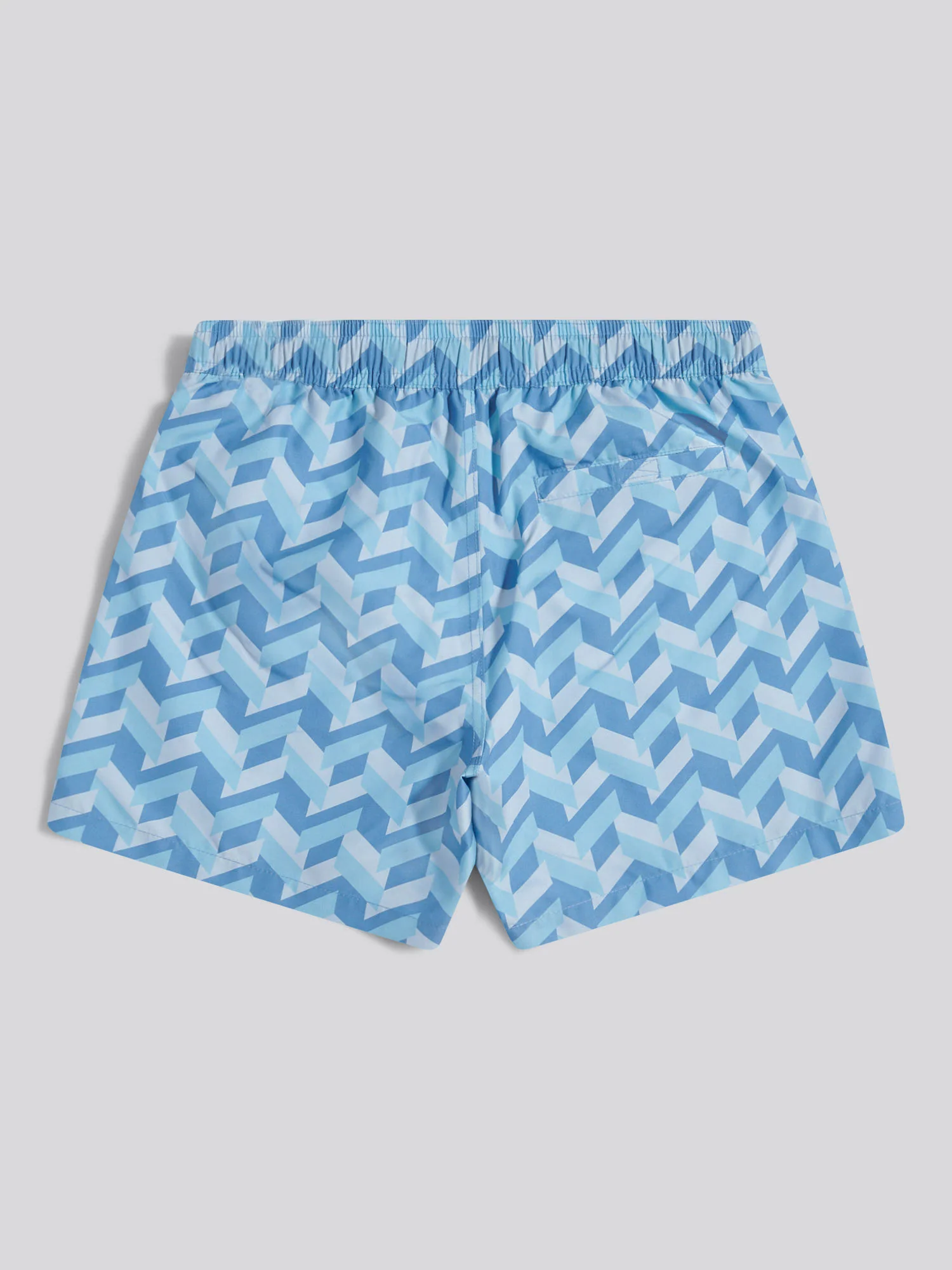 Mens Geo Tile Swim Shorts Riviera - Image 6