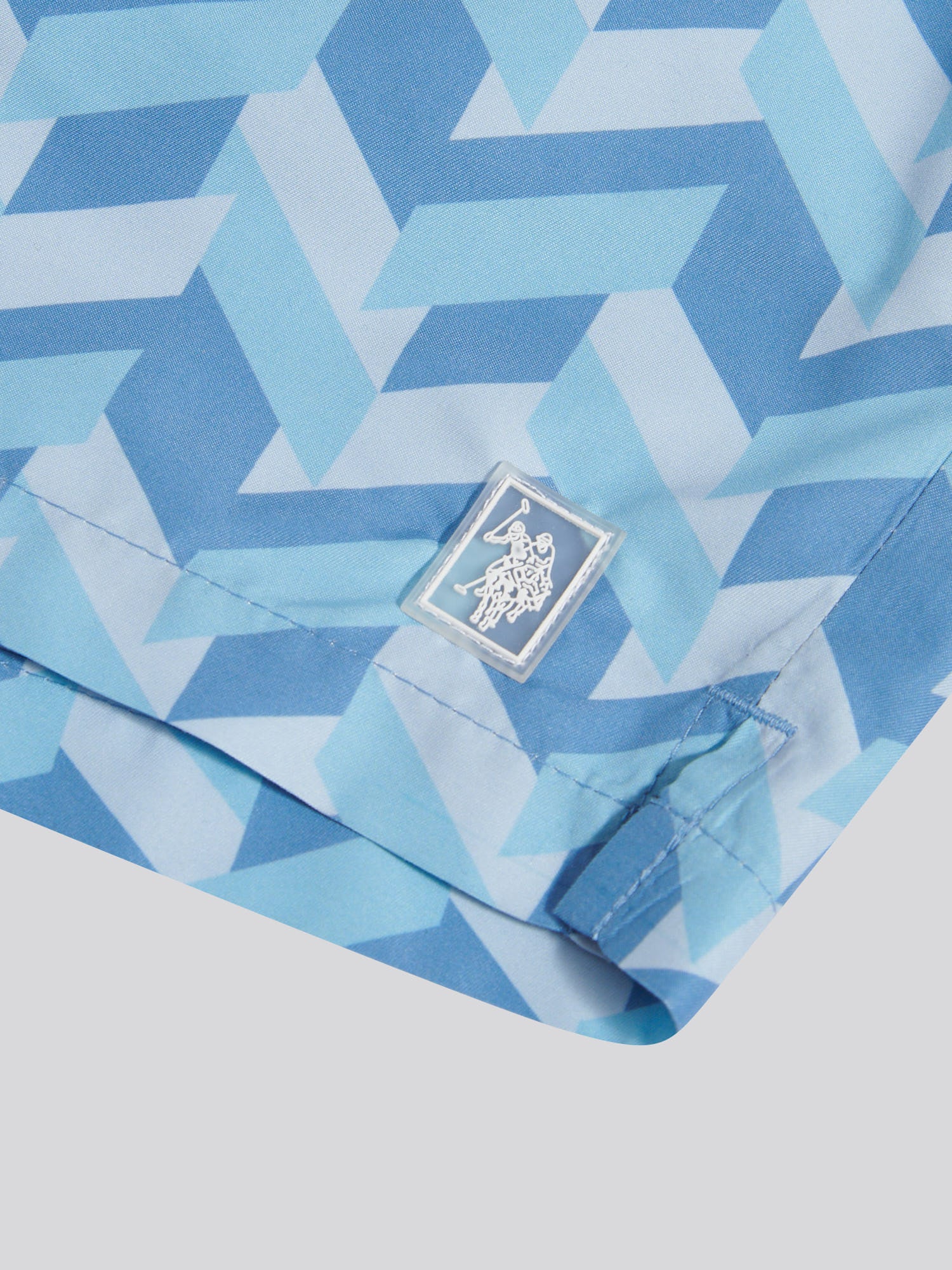 Mens Geo Tile Swim Shorts Riviera - Image 7