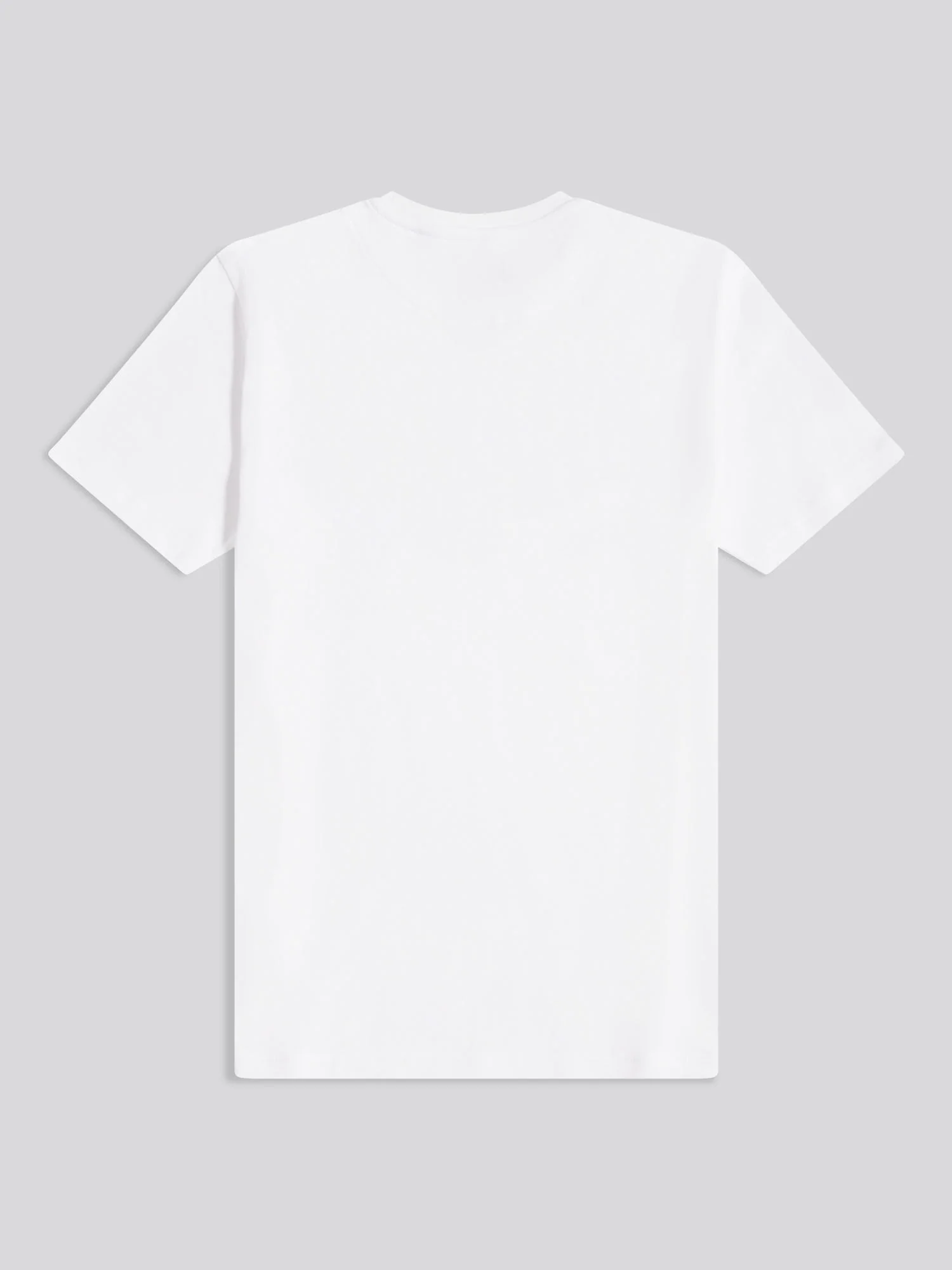 Mens Arch Script Graphic T-Shirt Bright White - Image 6
