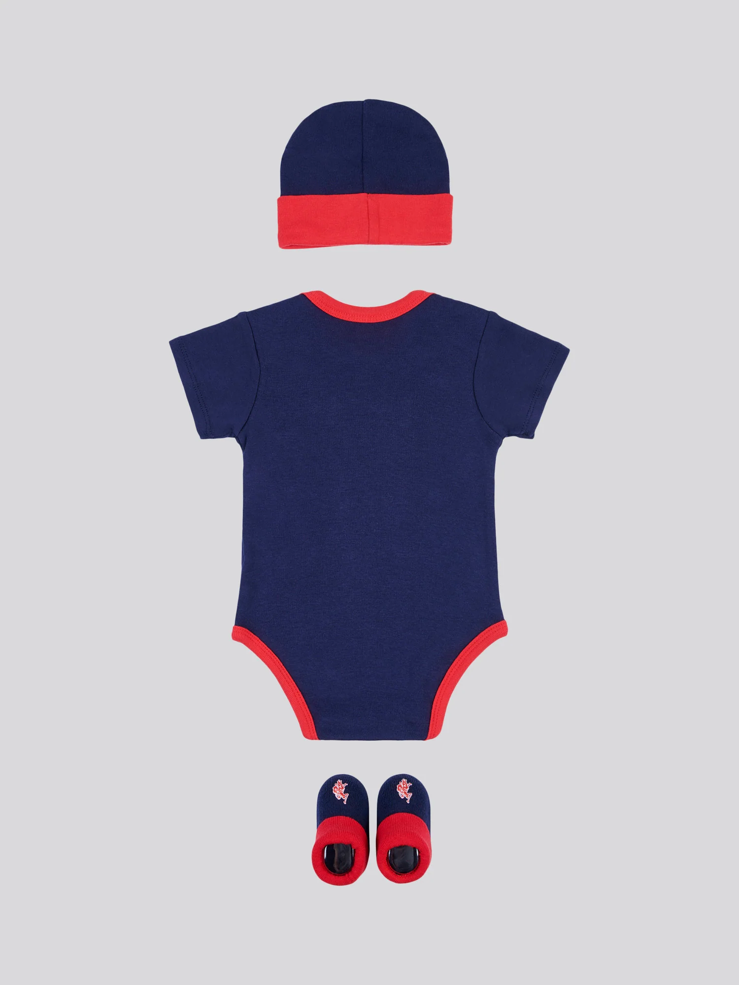 Baby 3 Piece Boxed Baby Gifting Set in Navy - Image 3
