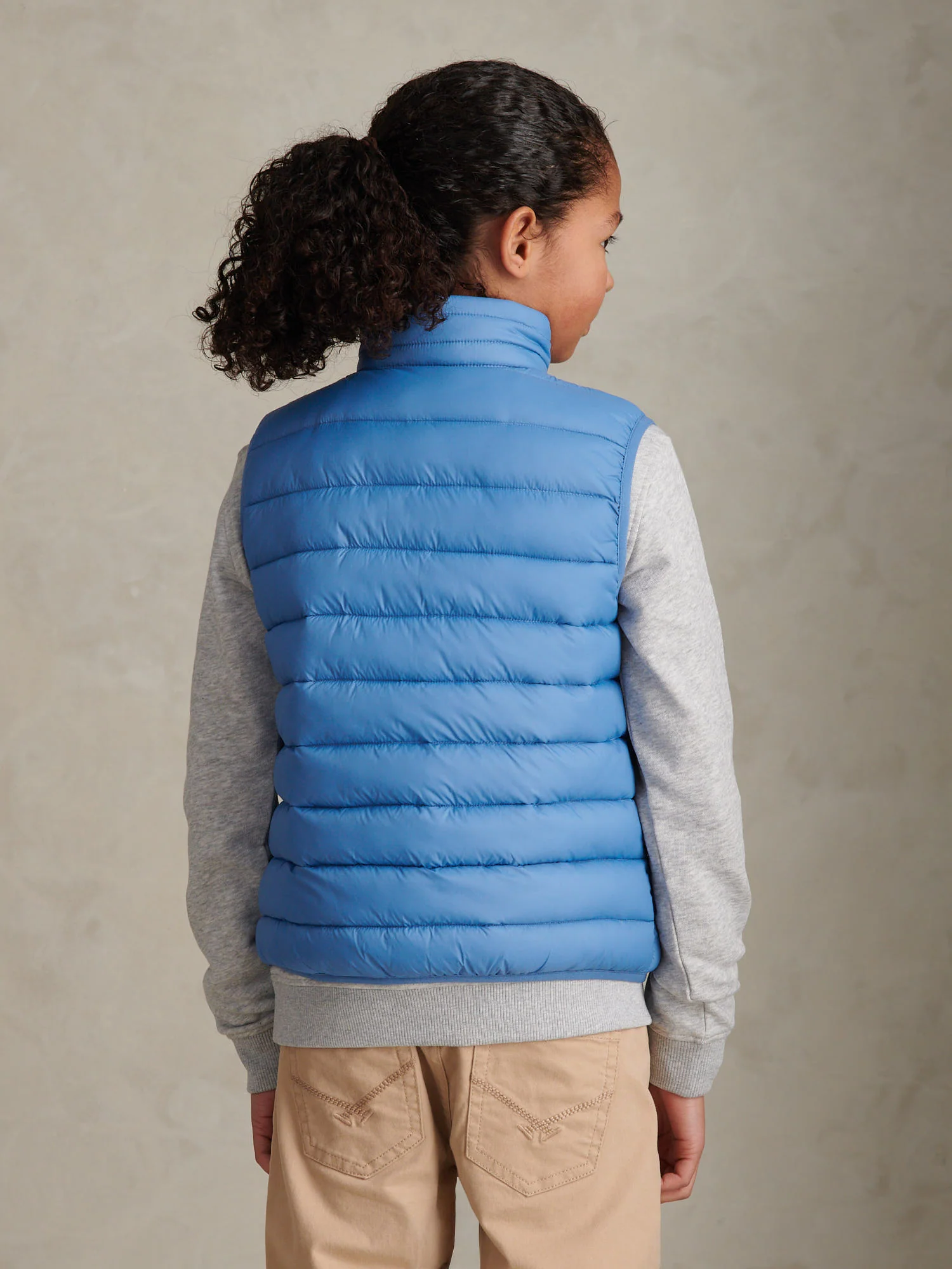 Boys Lightweight Quilted Gilet Riviera - Image 4