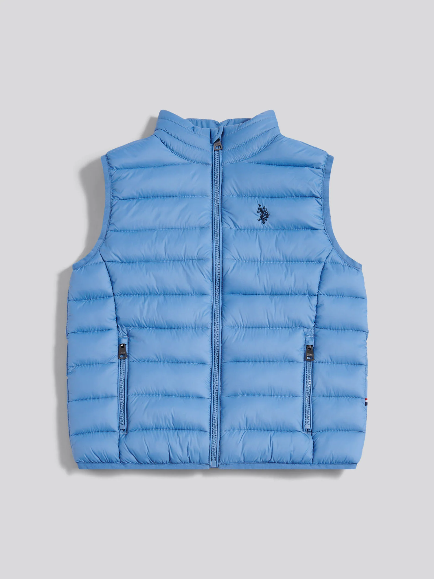 Boys Lightweight Quilted Gilet Riviera - Image 7