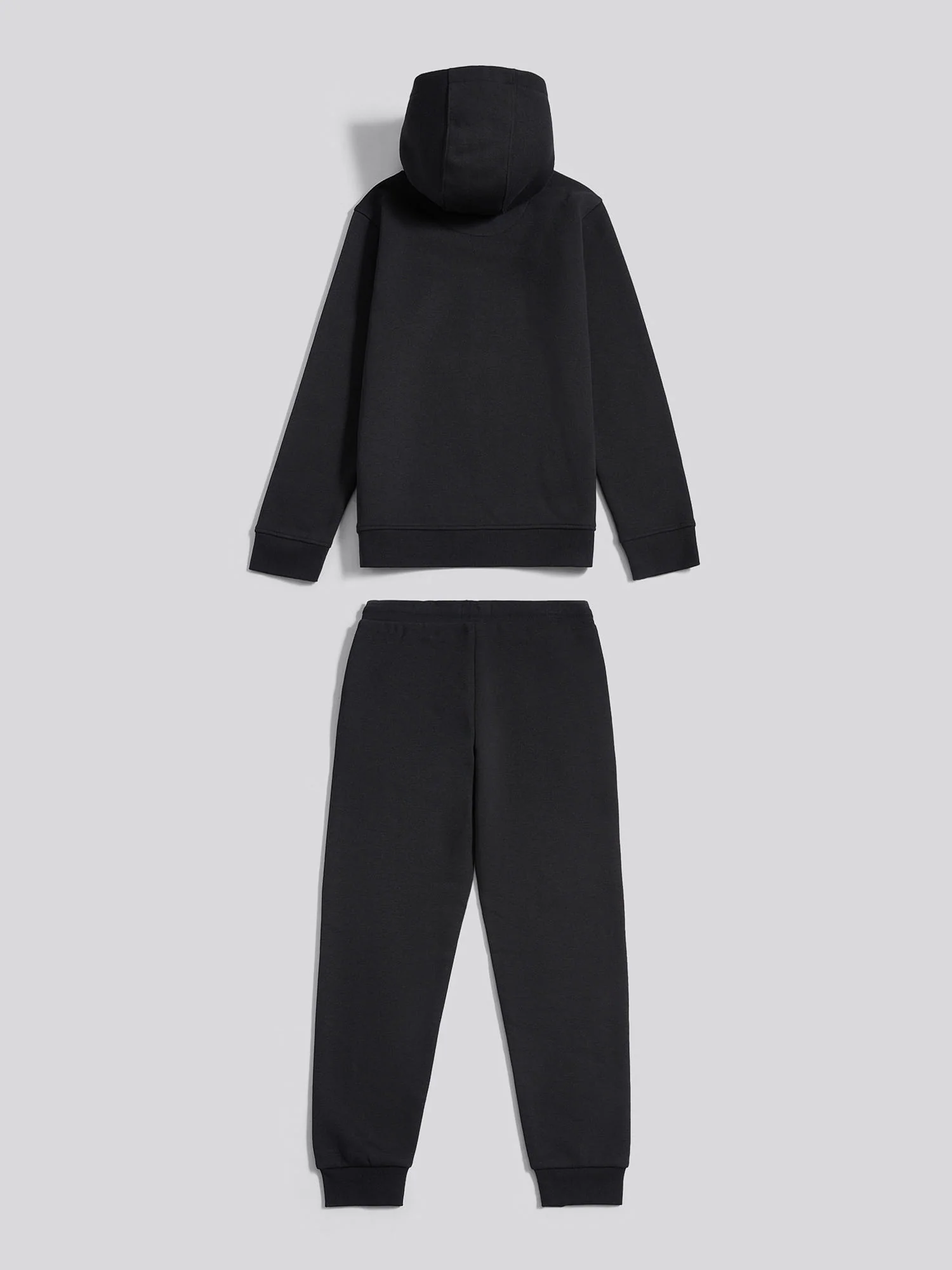 Boys Circle Graphic Hoodie & Jogger Set in Black - Image 8