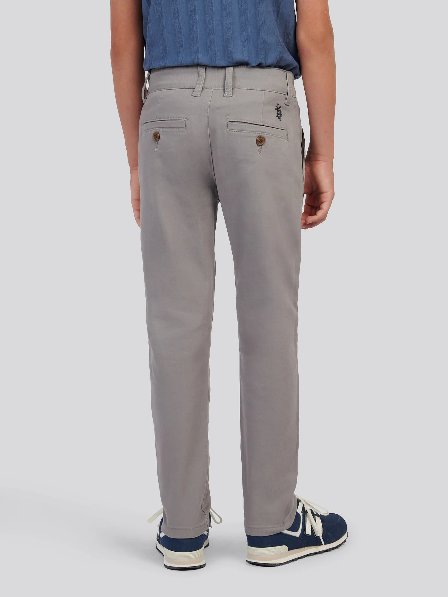 Boys Classic Chino in December Sky - Image 4