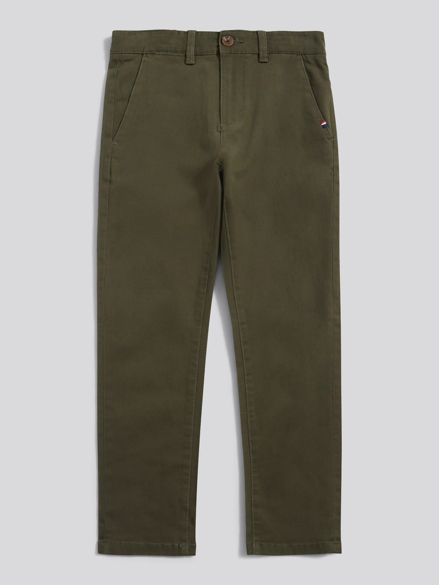 Boys Classic Chino in Forest Night - Image 6