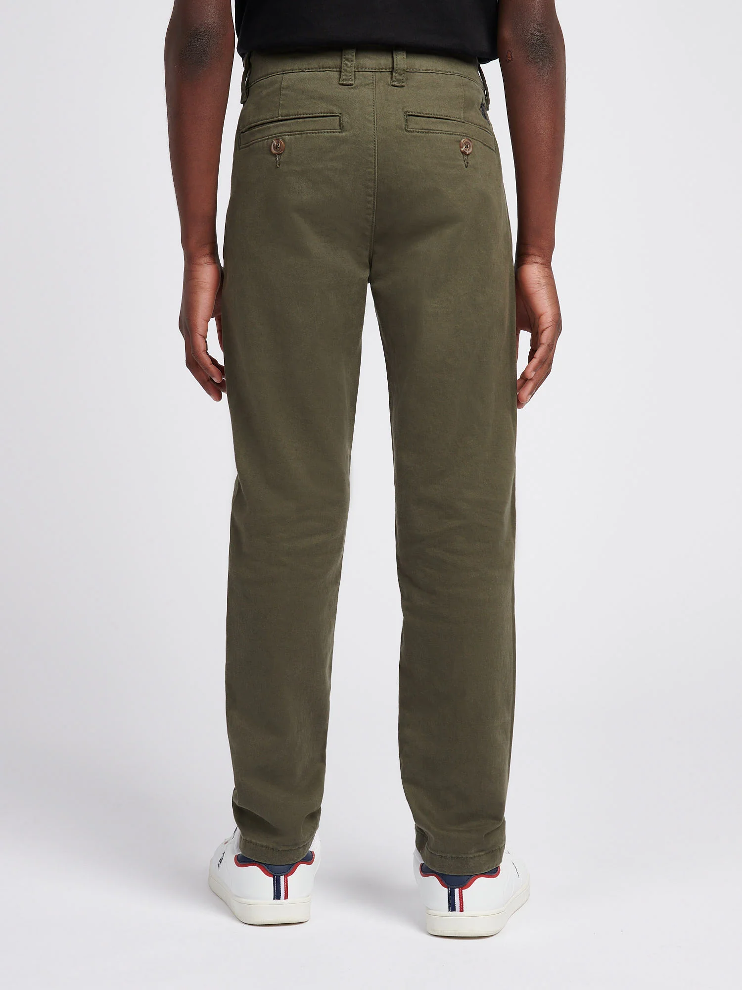 Boys Classic Chino in Forest Night - Image 4