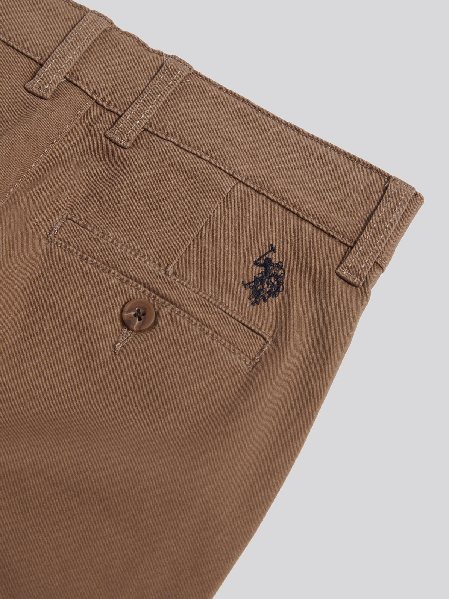 Boys Classic Chino in Shitake - Image 8