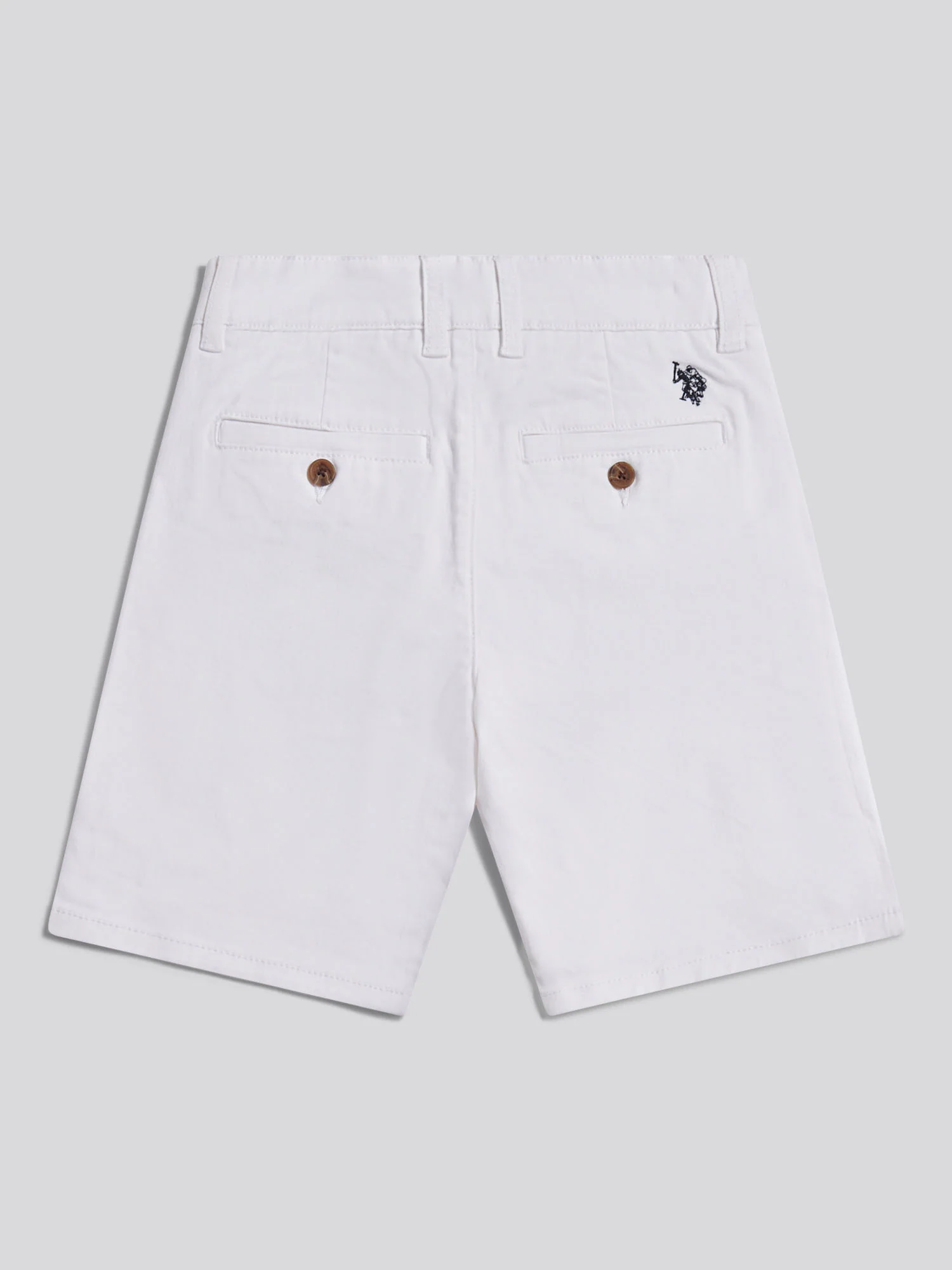 Boys Classic Chino Short Bright White - Image 6
