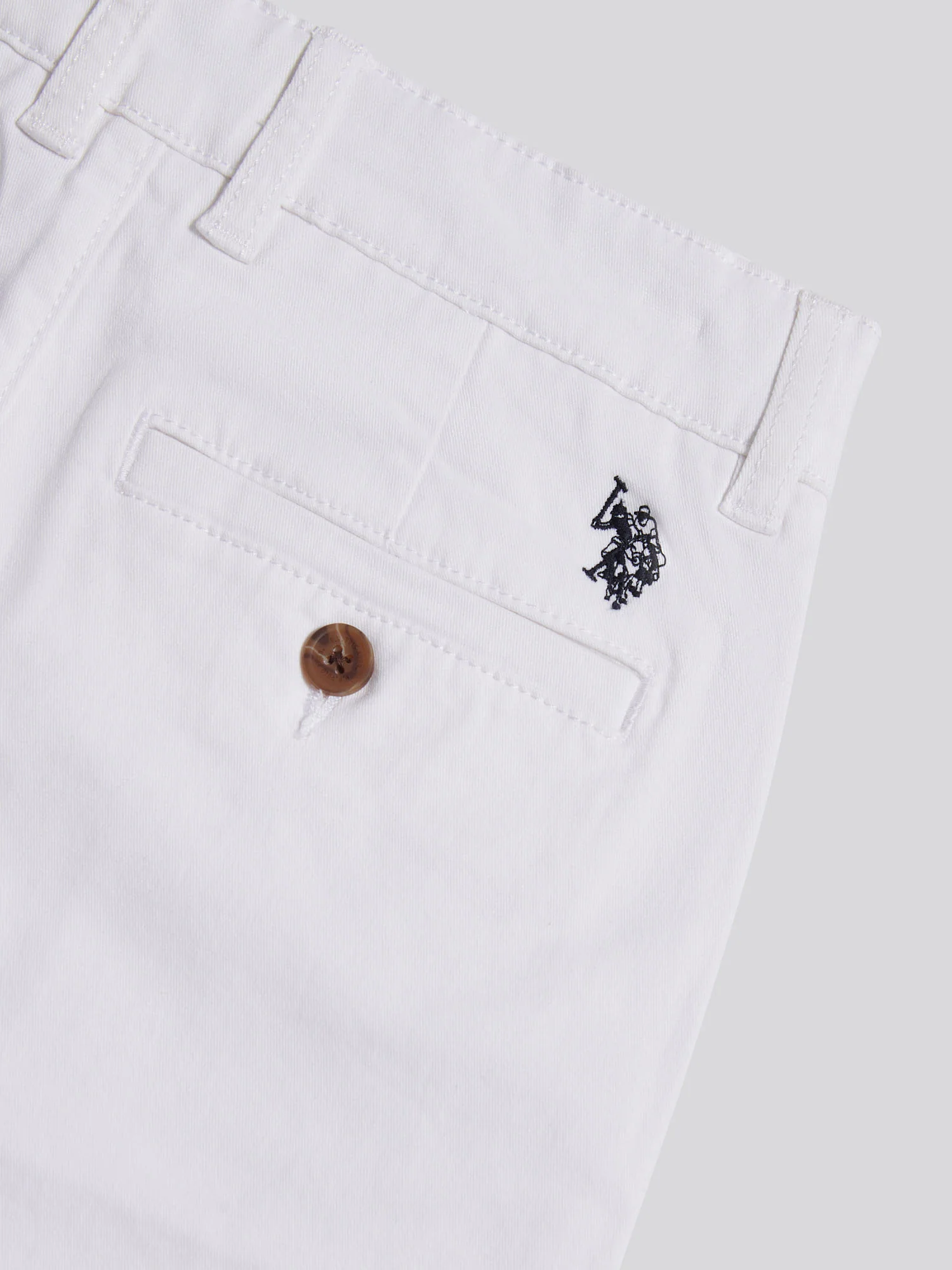 Boys Classic Chino Short Bright White - Image 7