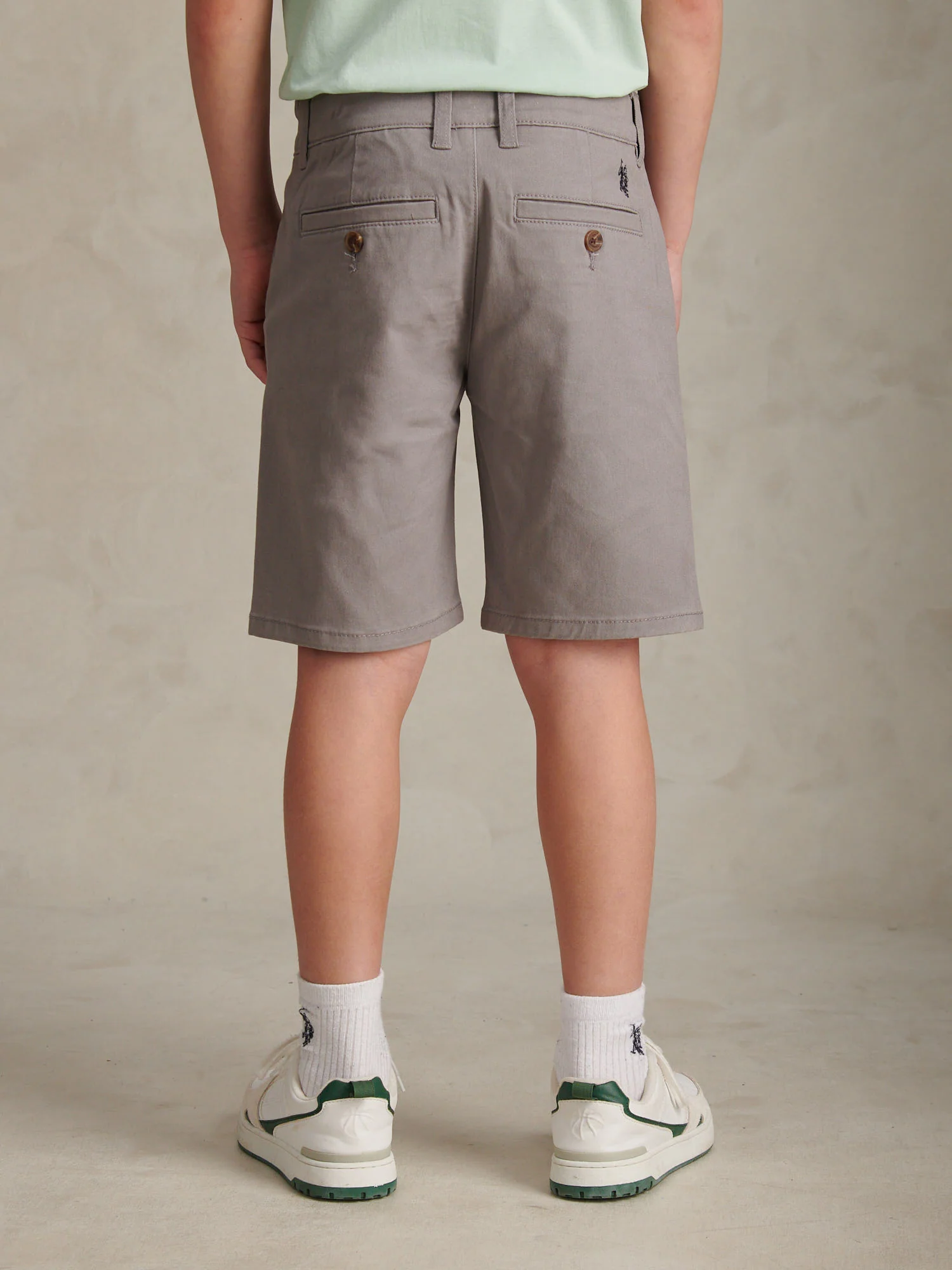 Boys Classic Chino Short December Sky - Image 4