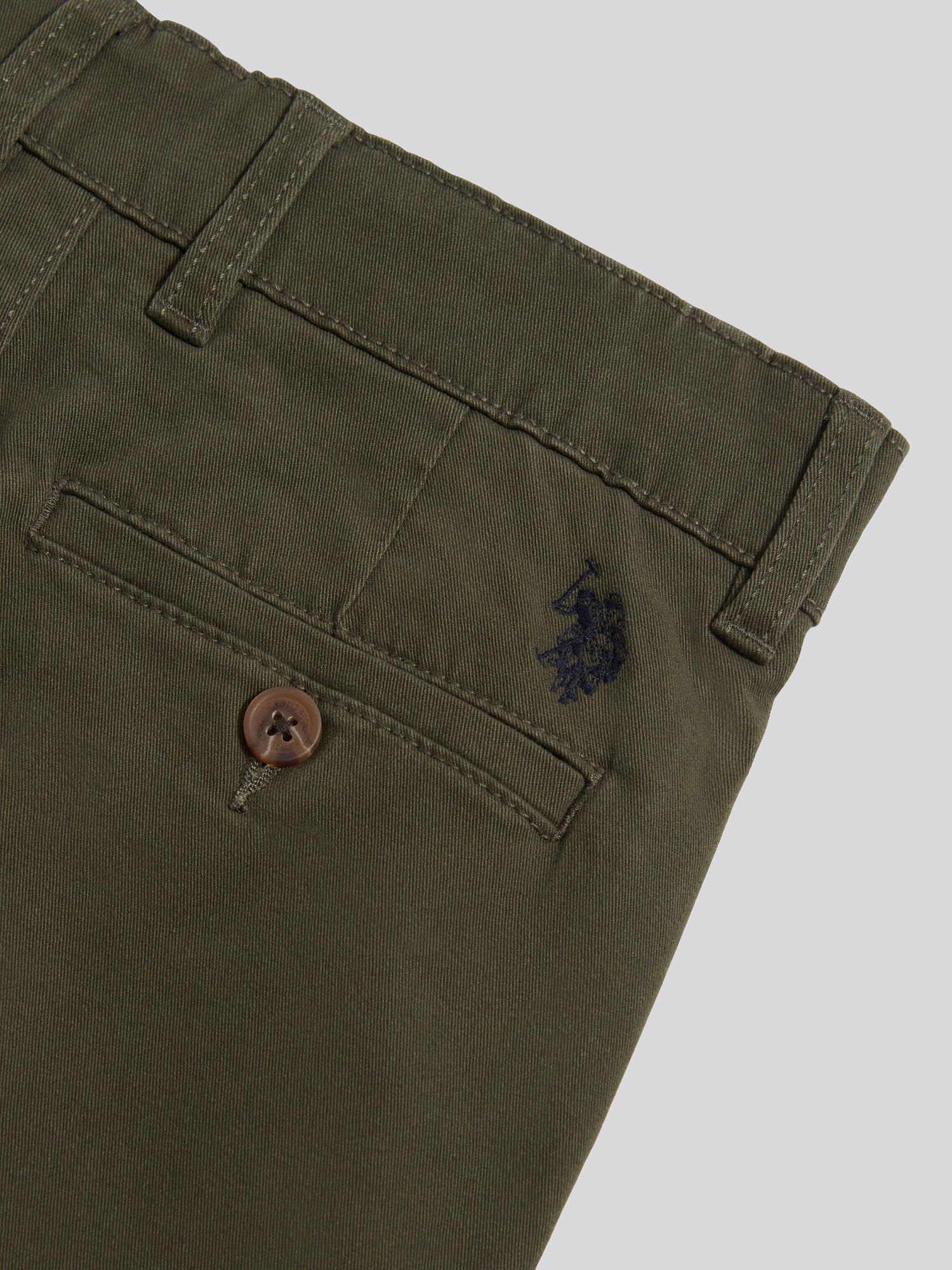 Boys Classic Chino Short Forest Night - Image 9