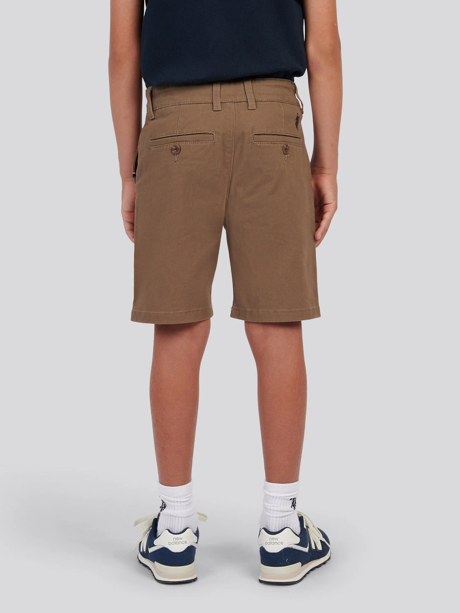 Boys Classic Chino Short Shitake - Image 4