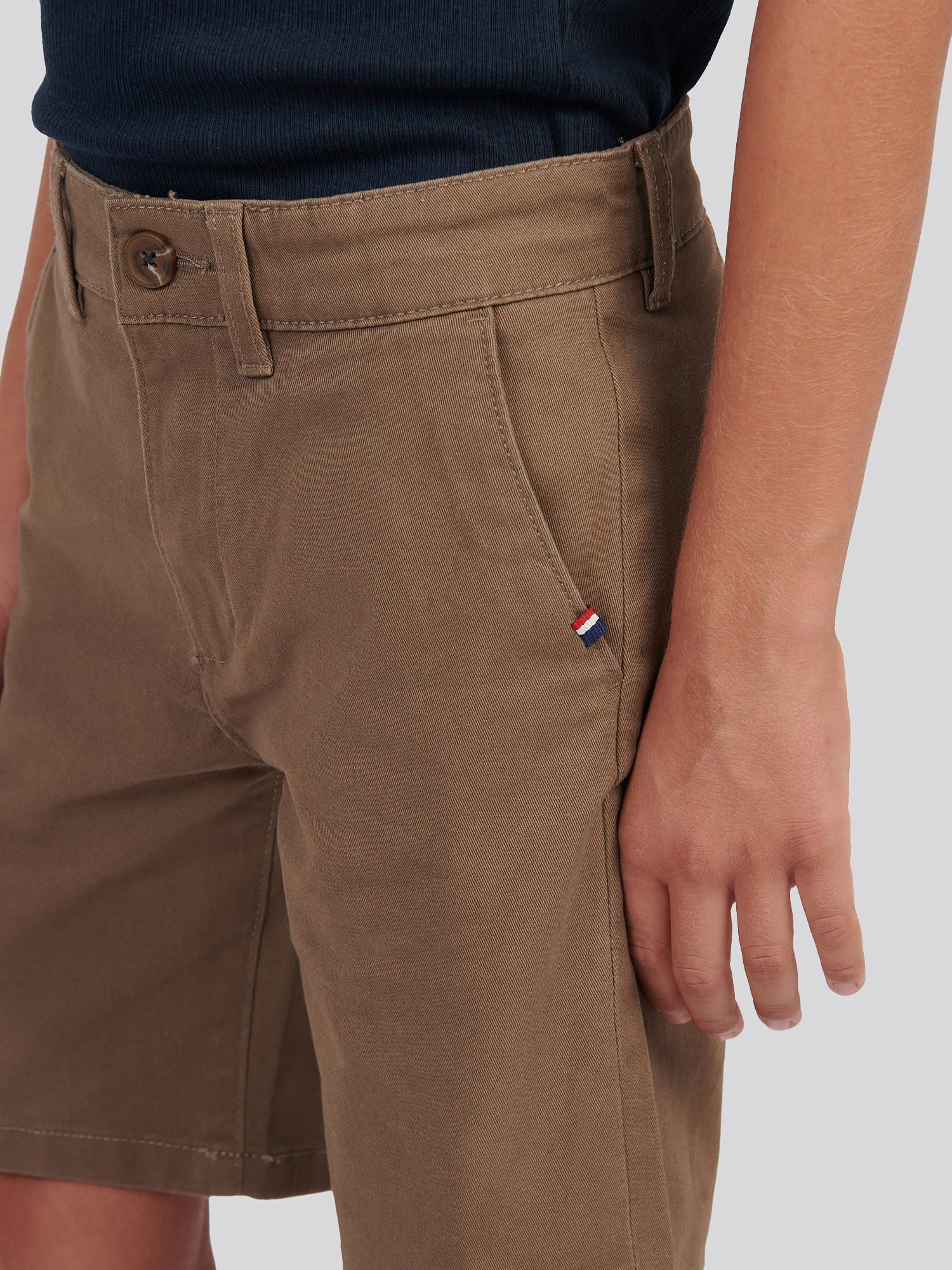 Boys Classic Chino Short Shitake - Image 5