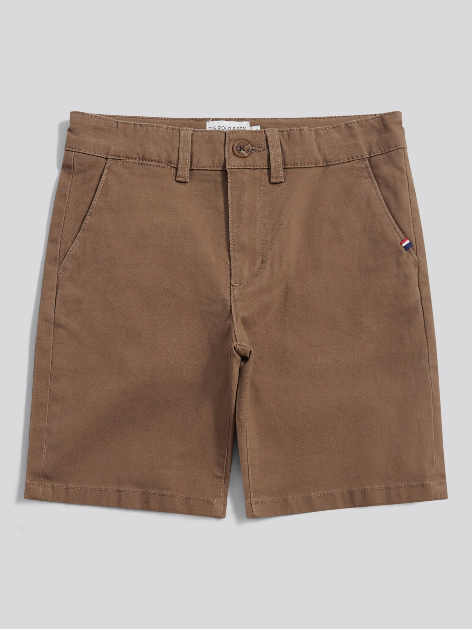 Boys Classic Chino Short Shitake - Image 6