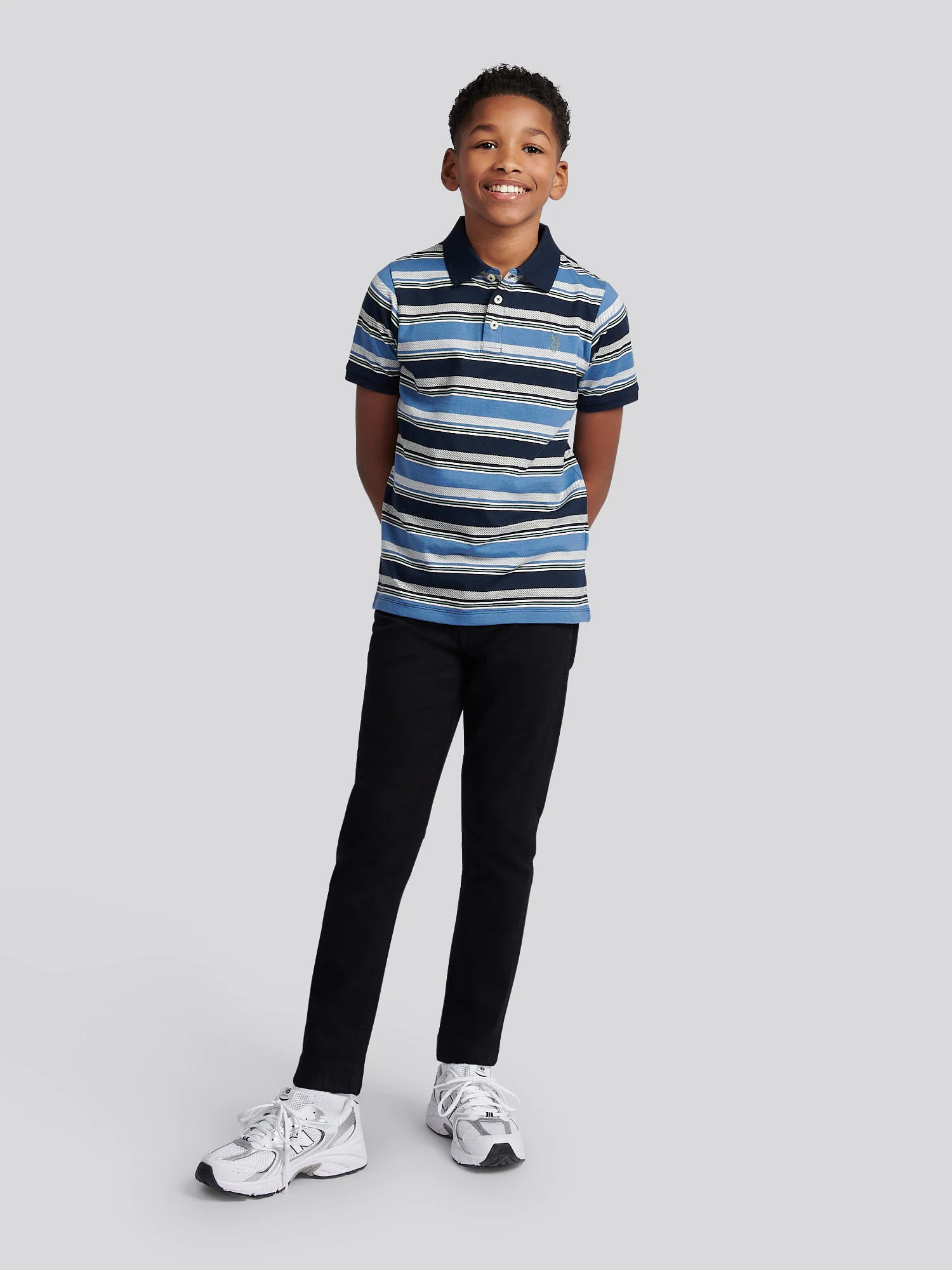 Boys Classic Fit Jean in Black Wash - Image 3