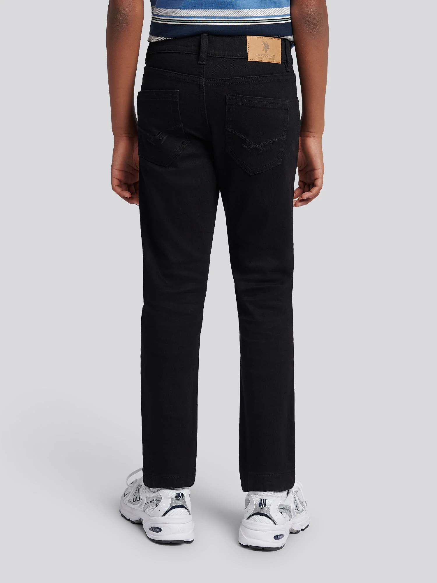 Boys Classic Fit Jean in Black Wash - Image 4