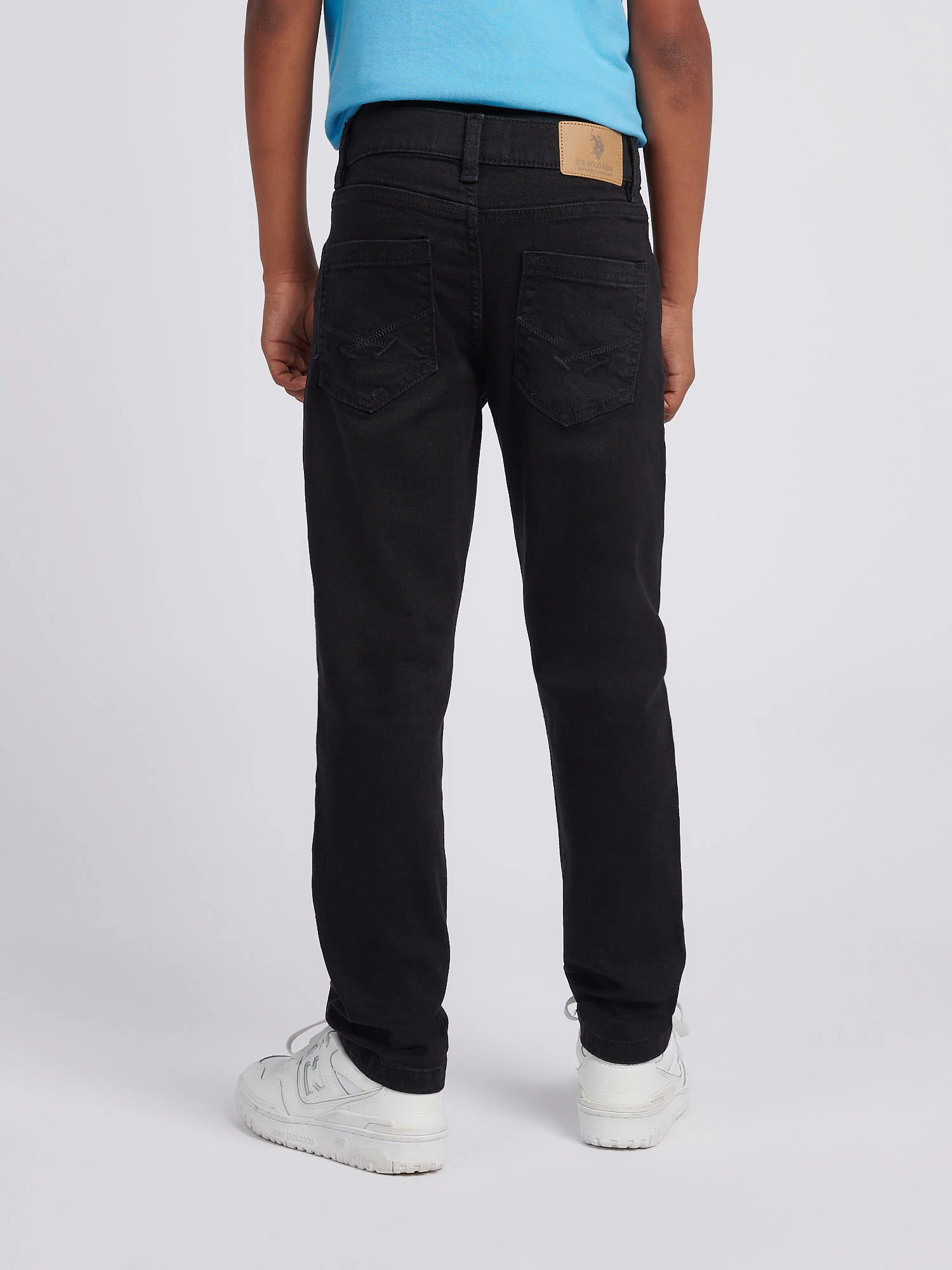 Boys Classic Fit Jean in Black Wash - Image 4