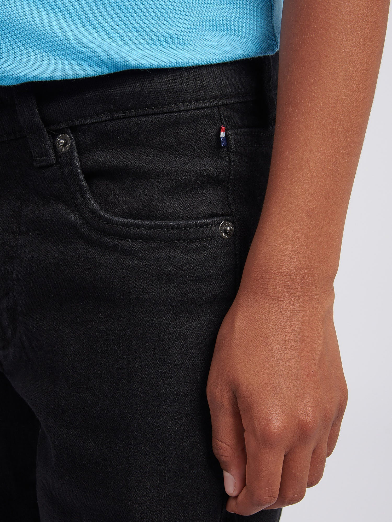 Boys Classic Fit Jean in Black Wash - Image 6