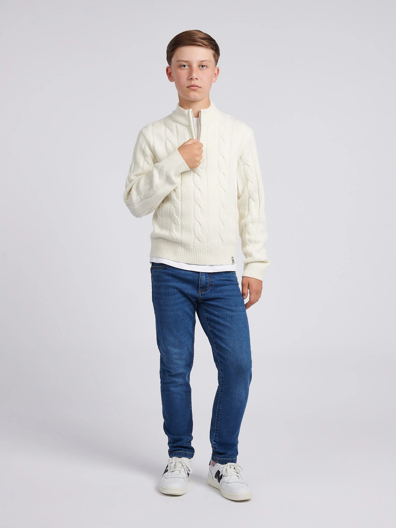 Boys Classic Fit Jean in Dark Wash - Image 3