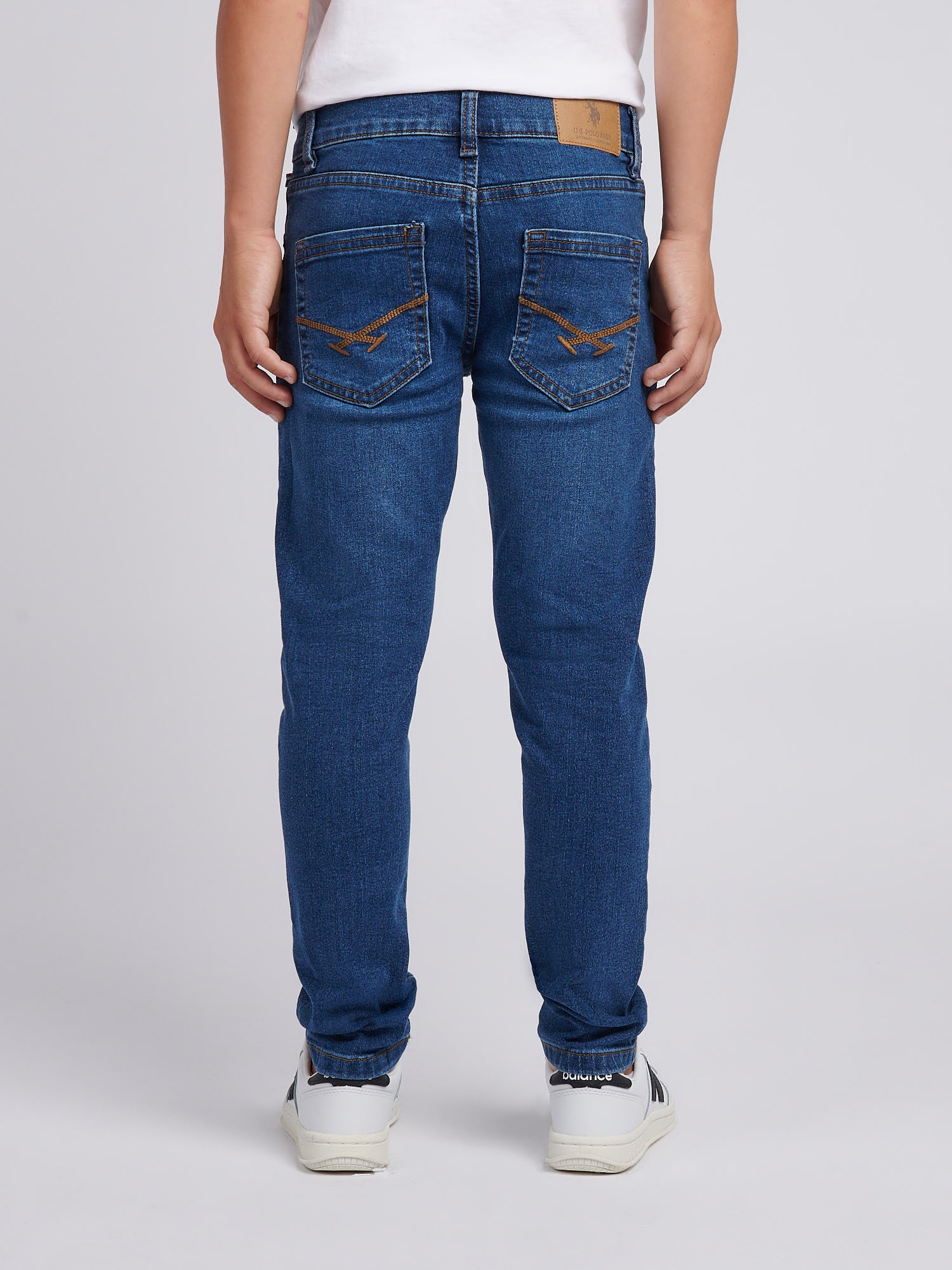 Boys Classic Fit Jean in Dark Wash - Image 4