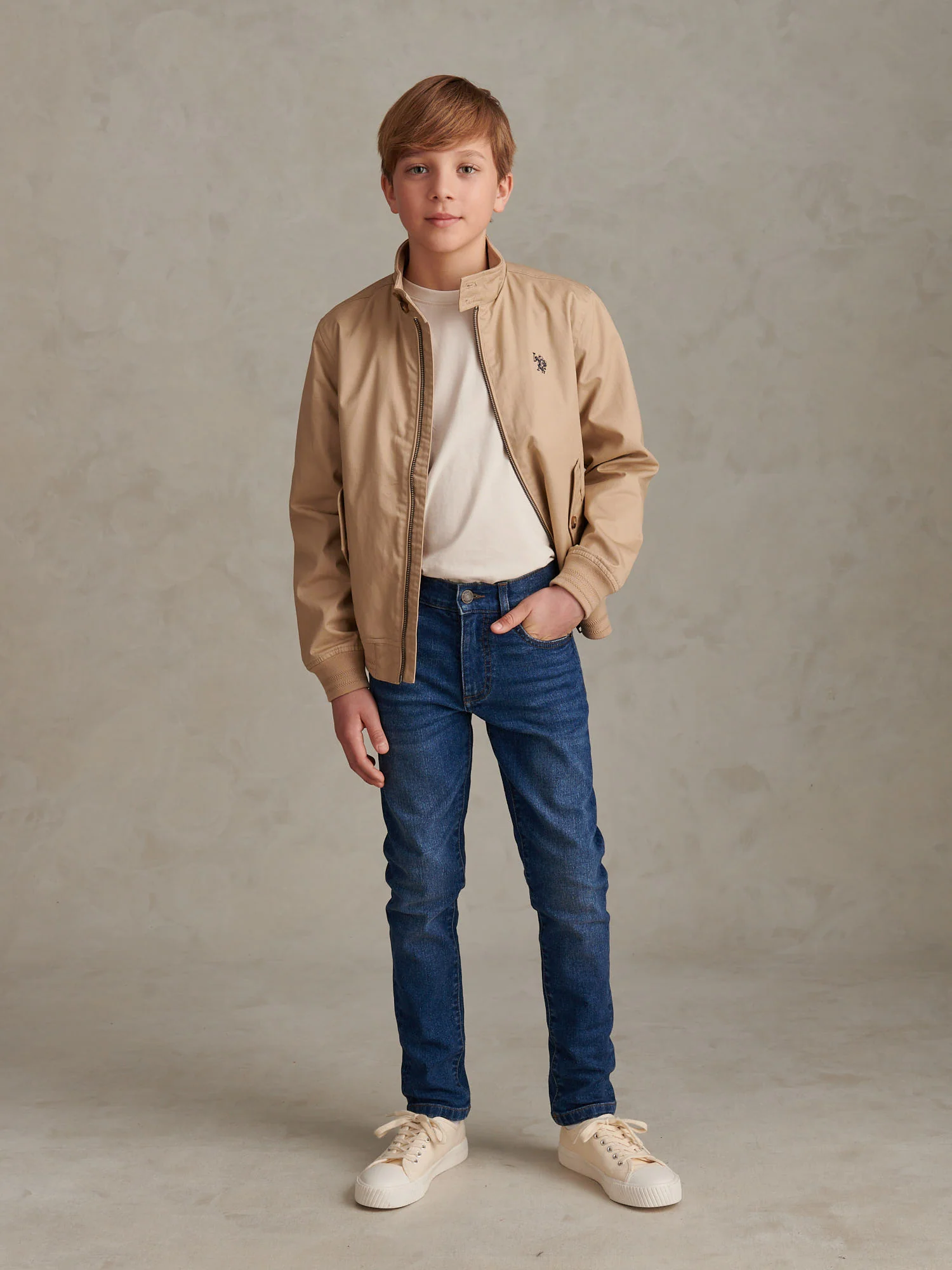 Boys Classic Fit Jean in Dark Wash - Image 3