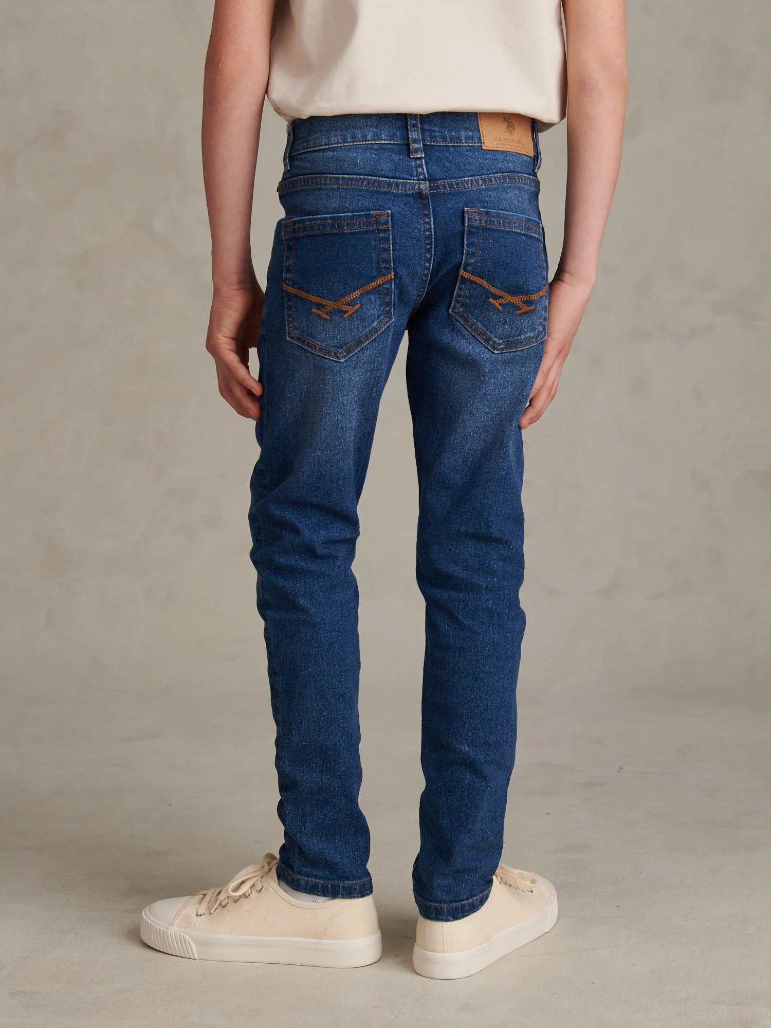 Boys Classic Fit Jean in Dark Wash - Image 4