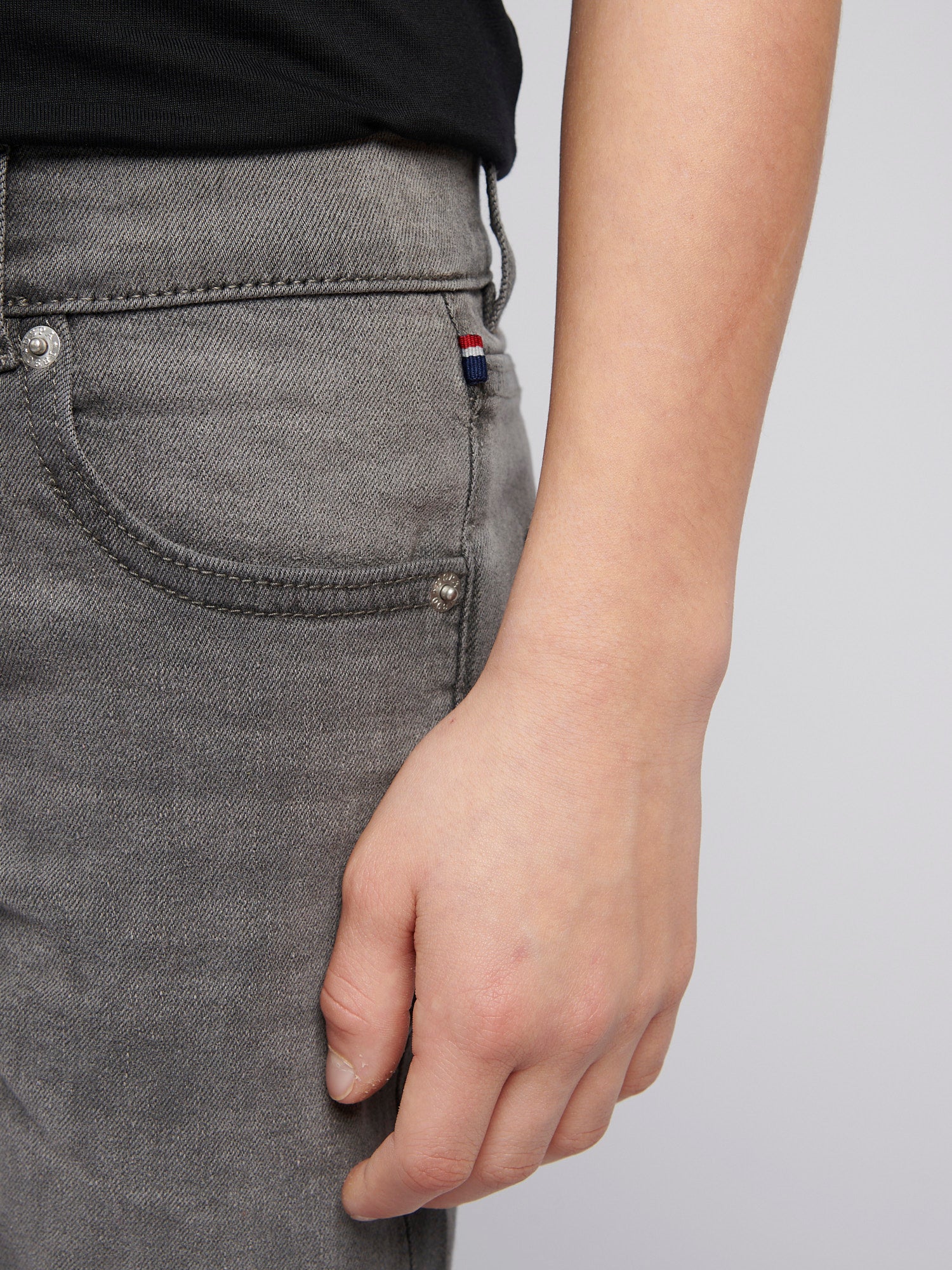 Boys Classic Fit Jean in Grey Wash - Image 5