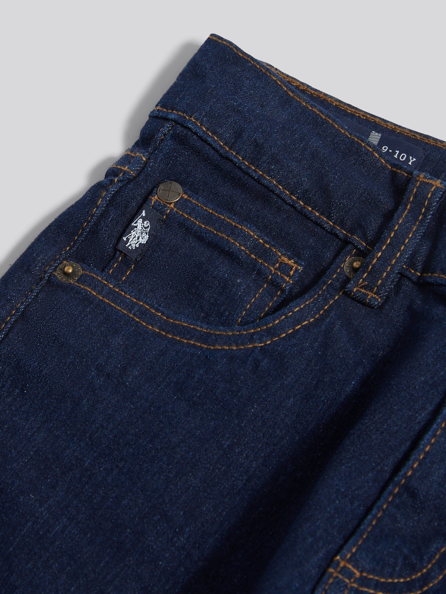 Boys Classic Fit Jean in Rinse Wash - Image 3