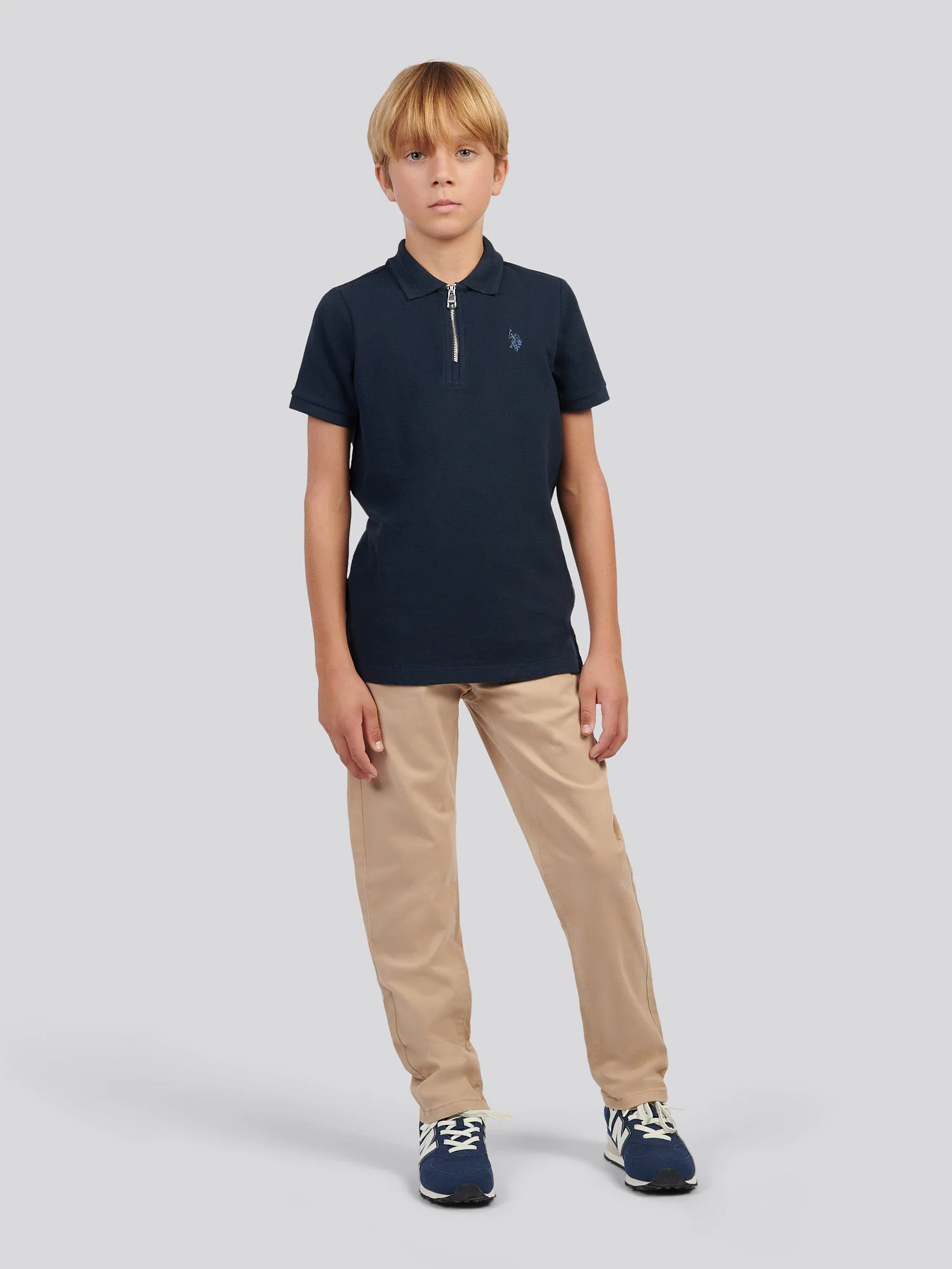 Boys Core 5 Pocket Trouser in Cornstalk - Image 3
