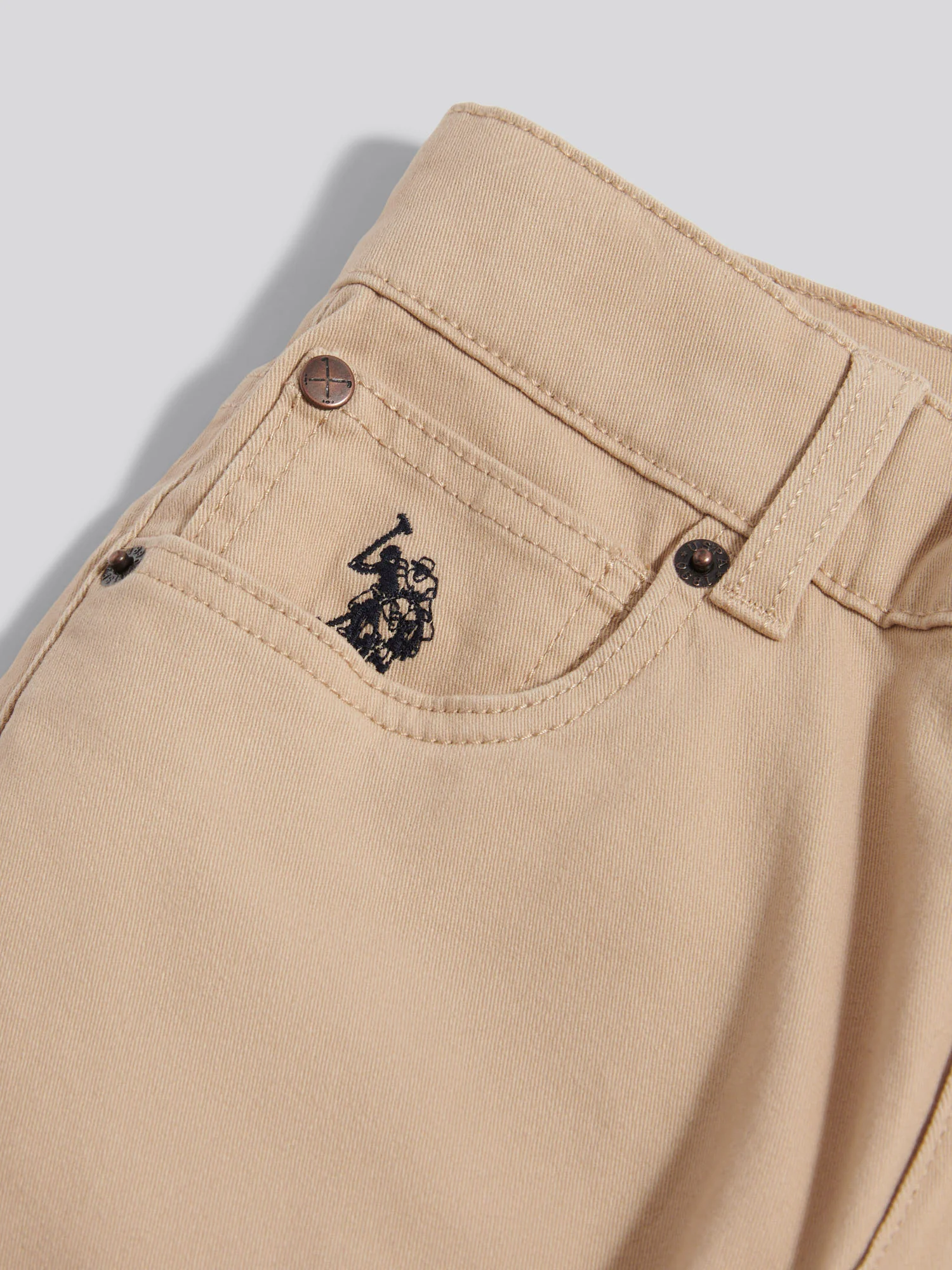 Boys Core 5 Pocket Trouser in Cornstalk - Image 8