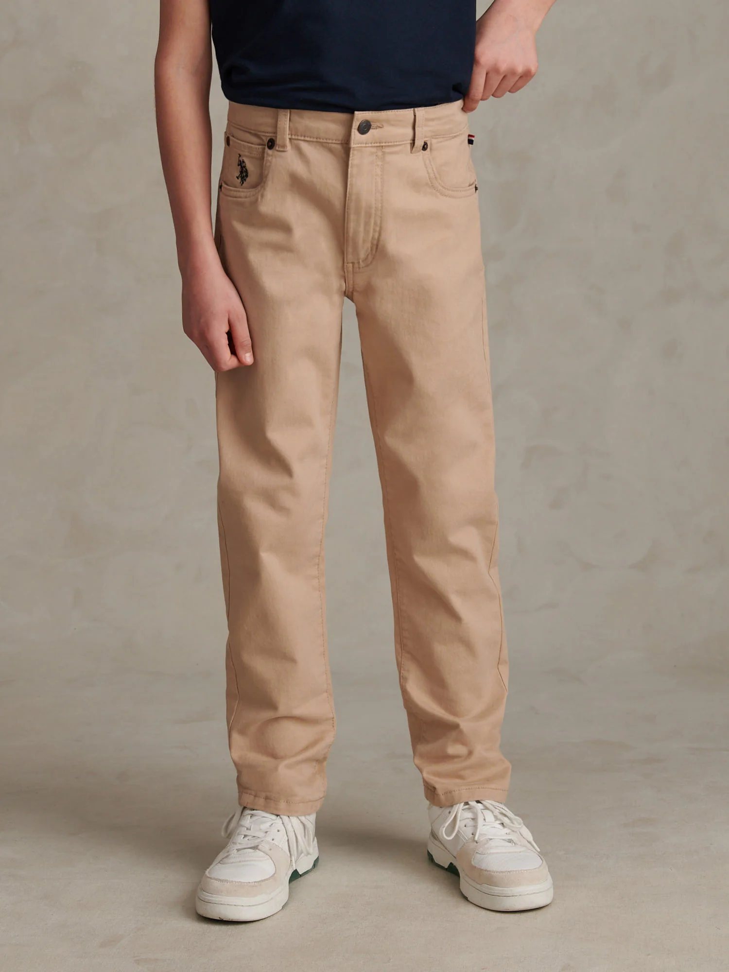 Boys Core 5 Pocket Trouser in Cornstalk