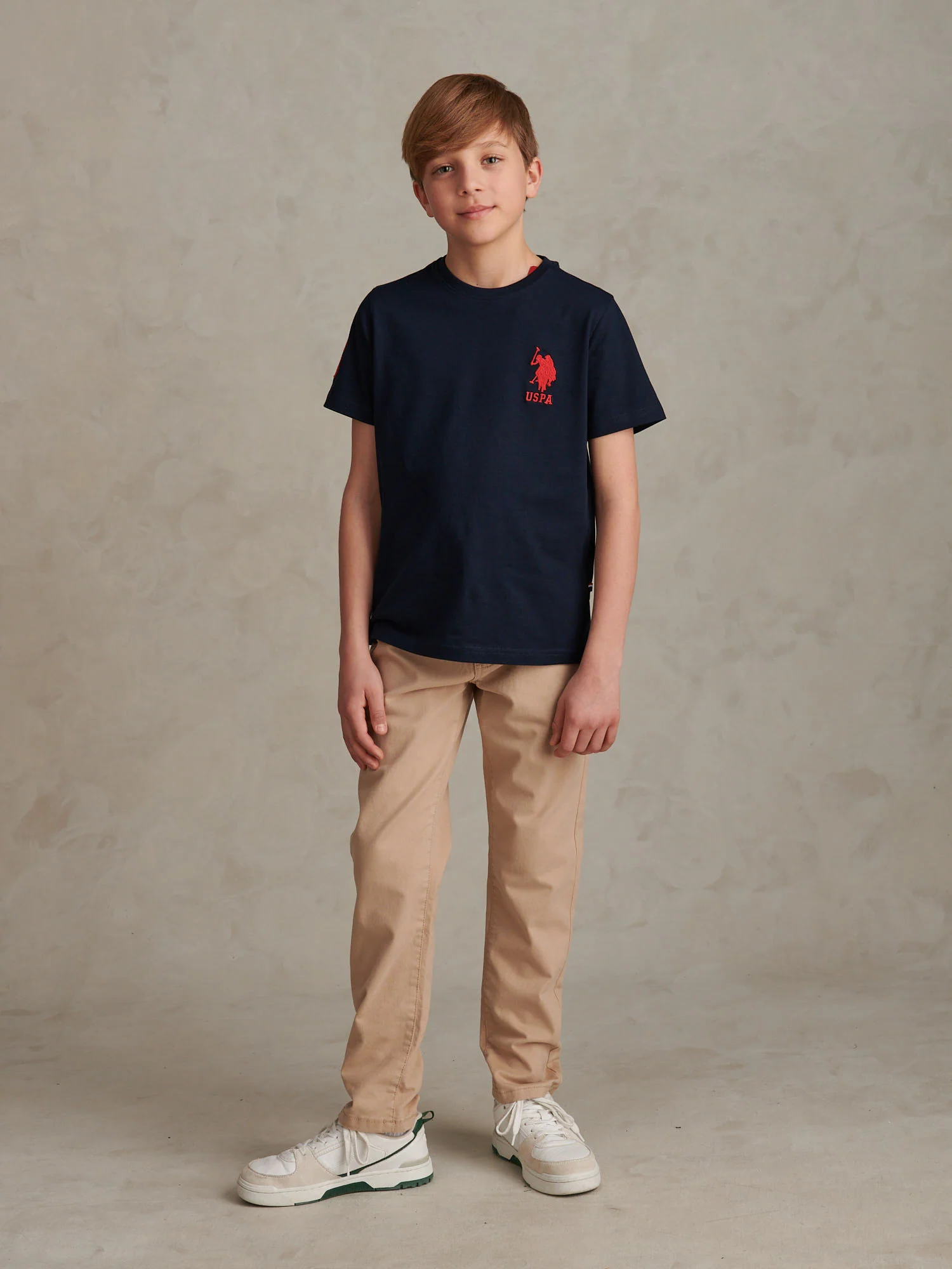 Boys Core 5 Pocket Trouser in Cornstalk - Image 3