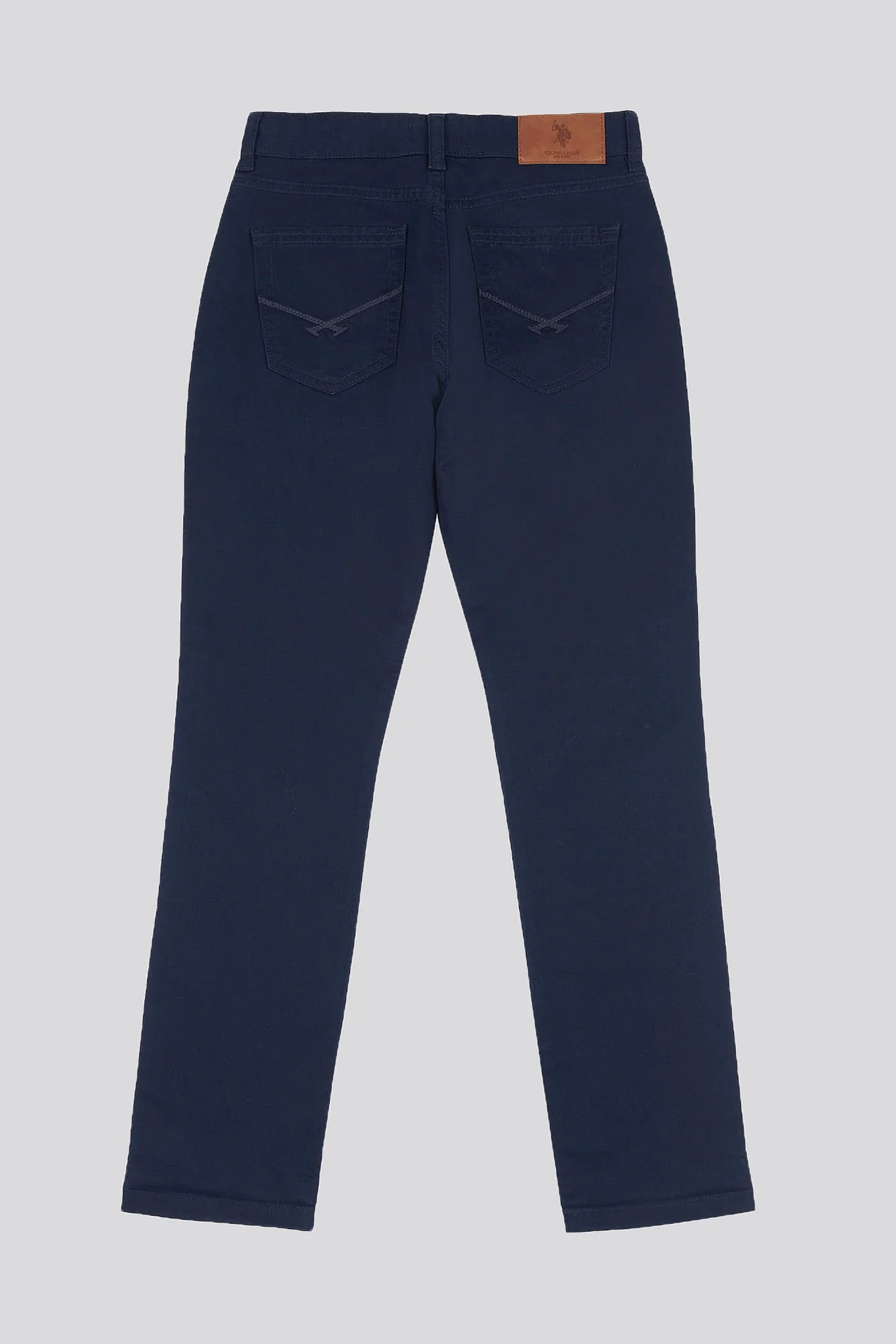 Boys Core 5 Pocket Trouser in Dark Sapphire Navy / Moonlight Blue DHM - Image 7