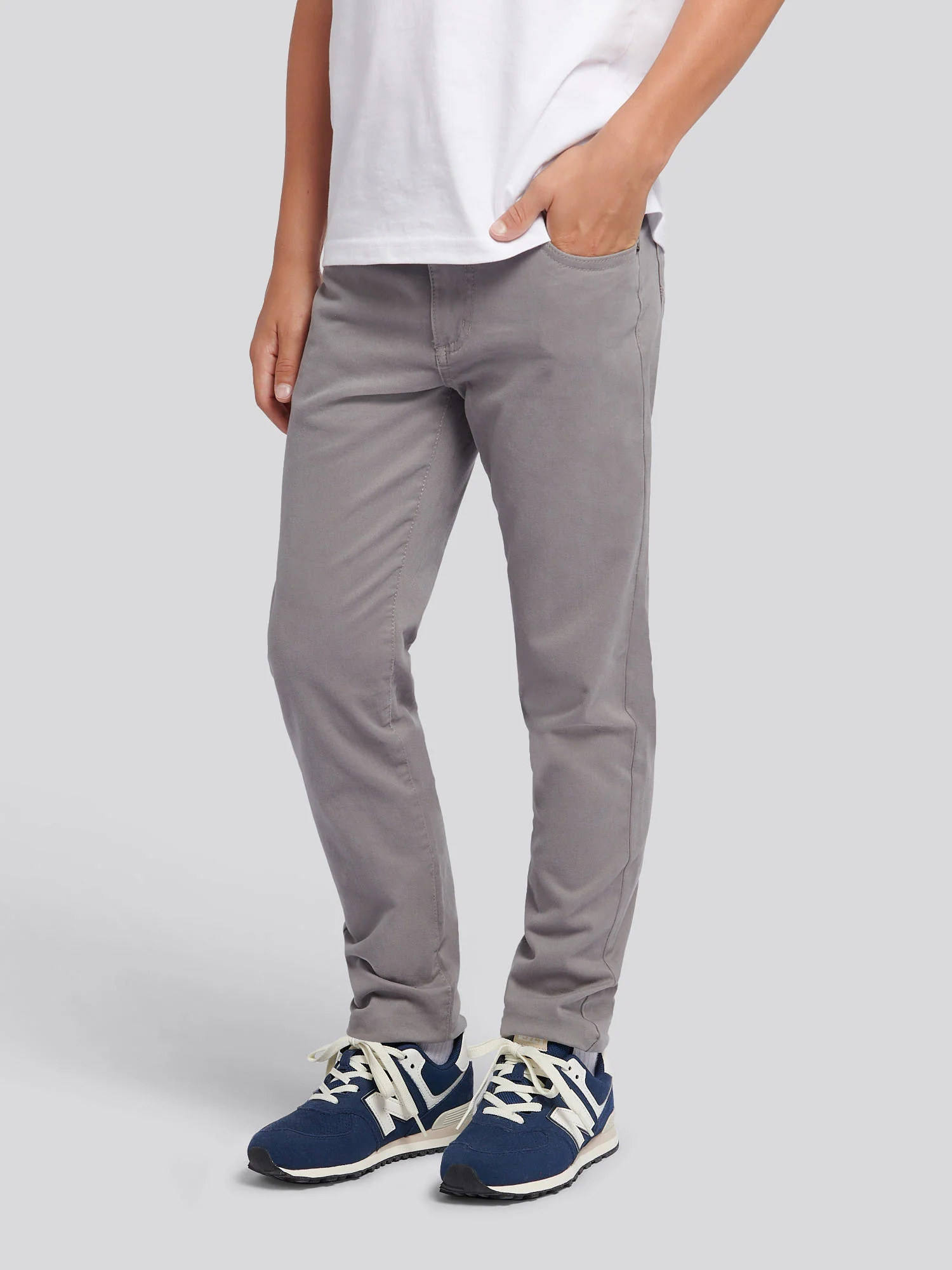Boys Core 5 Pocket Trouser in December Sky