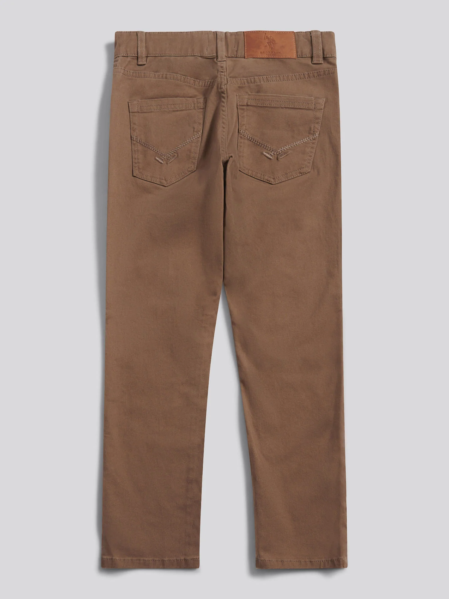 Boys Core 5 Pocket Trouser in Shitake - Image 7