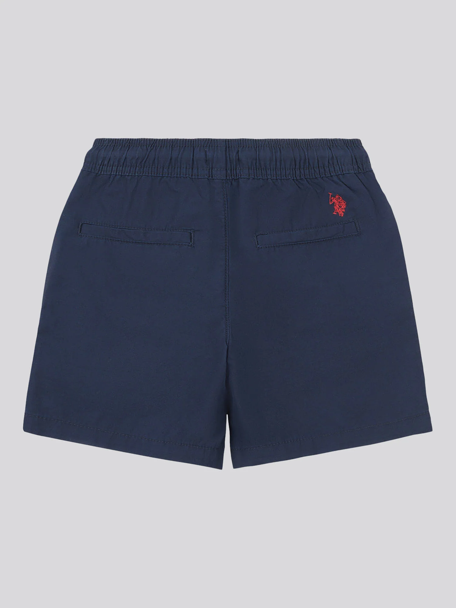Boys Cotton Linen Deck Short in Dark Sapphire Navy - Image 7