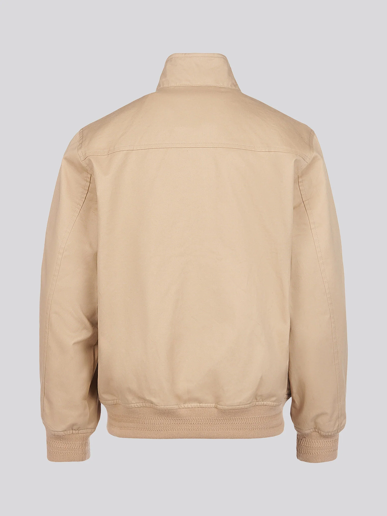 Boys Cotton Twill Harrington Jacket in Cornstalk - Image 8