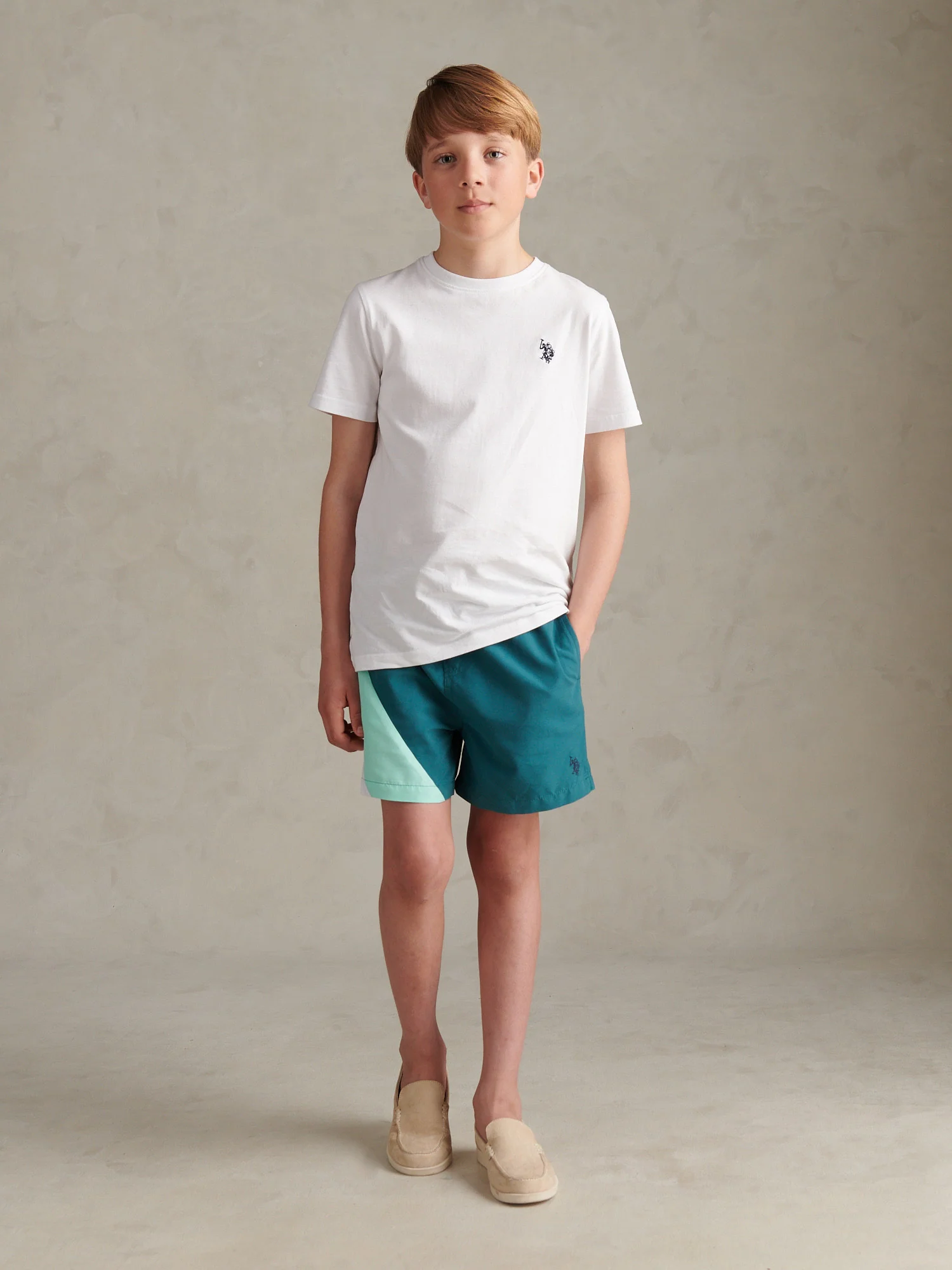 Boys Cut & Sew Swim Short Mediterranea - Image 3