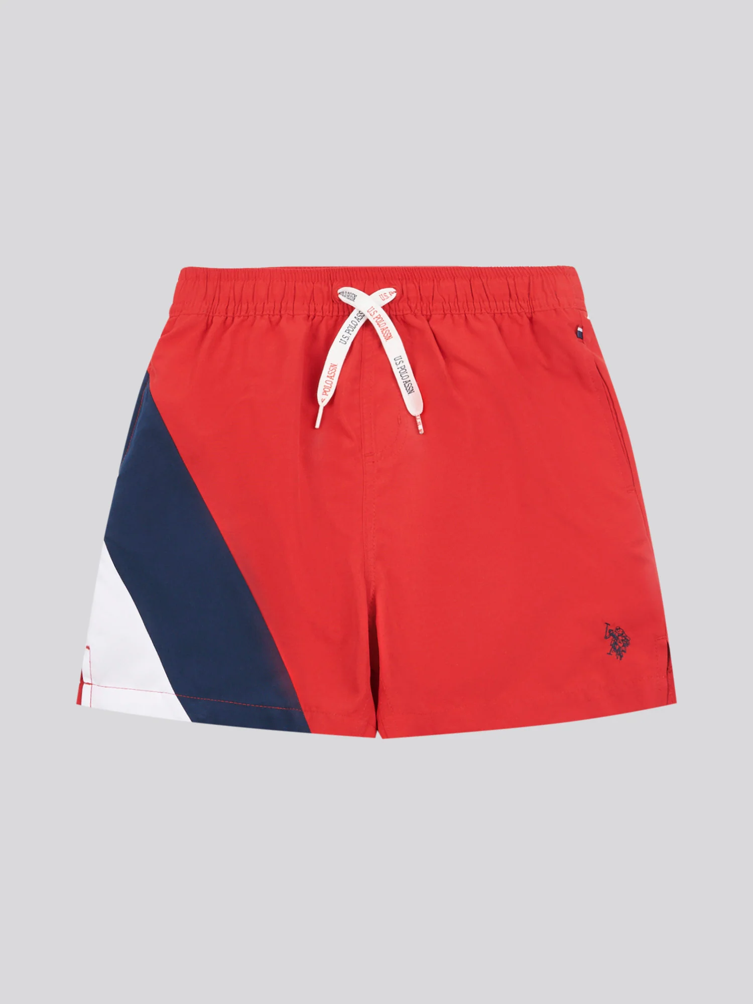 Boys Cut & Sew Swim Short Navy Blue - Image 6