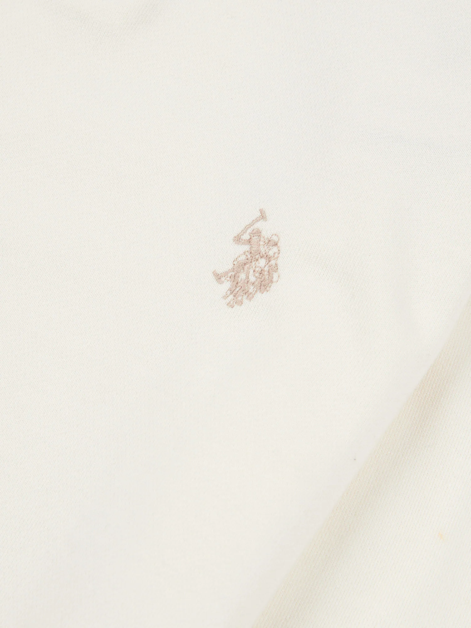 Boys Double Horsemen 1/4 Zip in Whisper White - Image 7