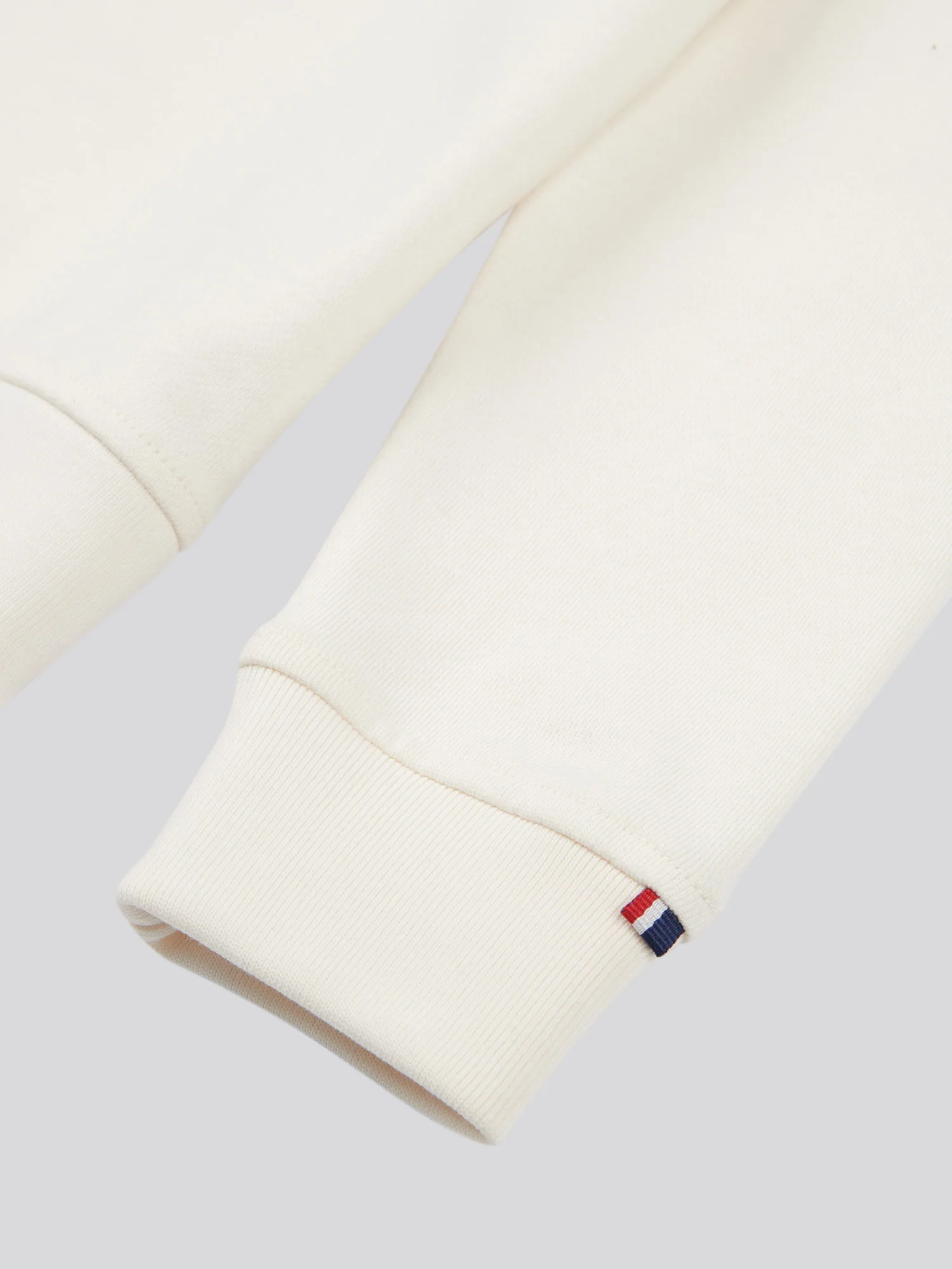 Boys Double Horsemen 1/4 Zip in Whisper White - Image 8