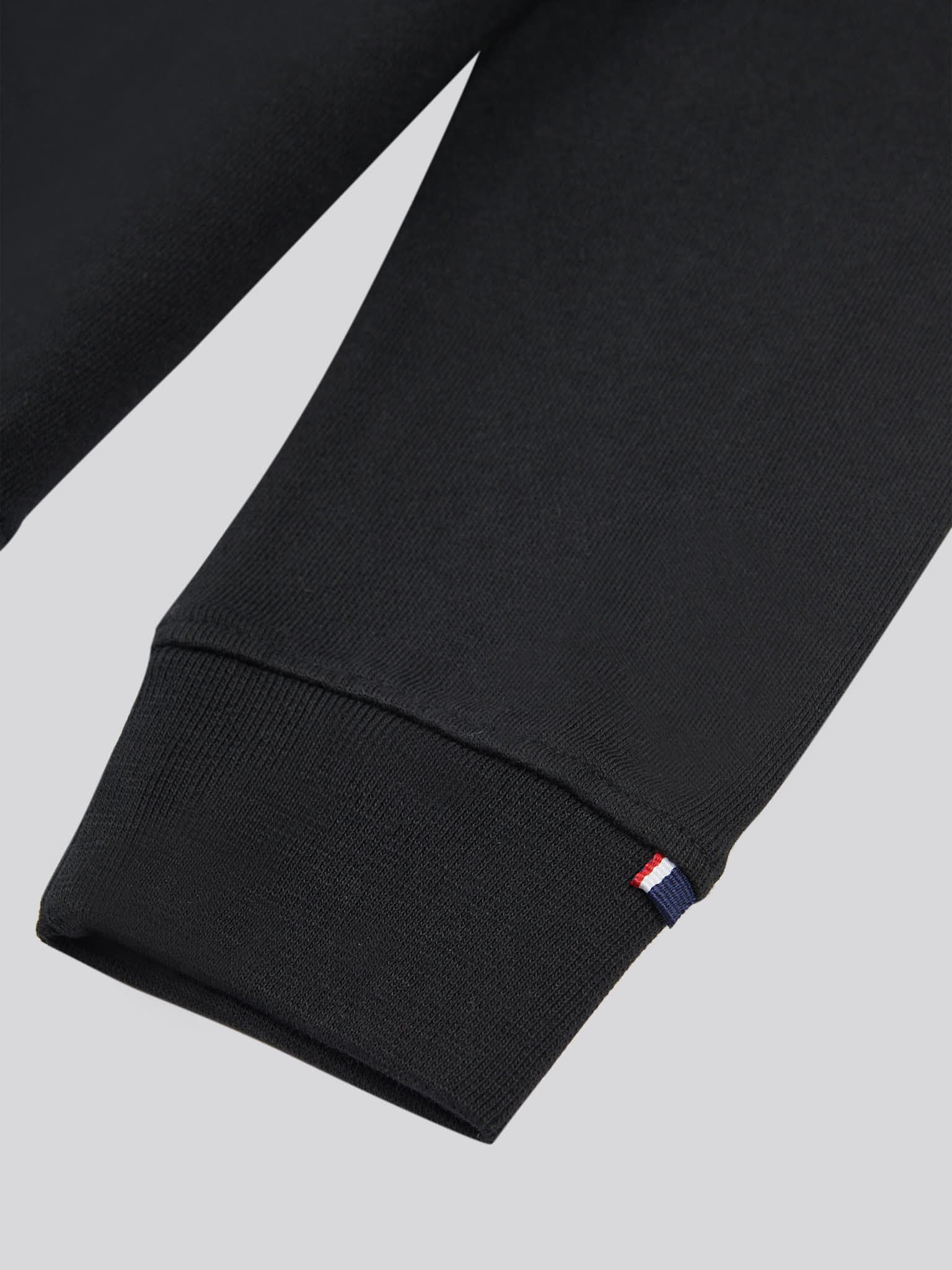 Boys Double Horsemen Crew in Black Bright White DHM - Image 8