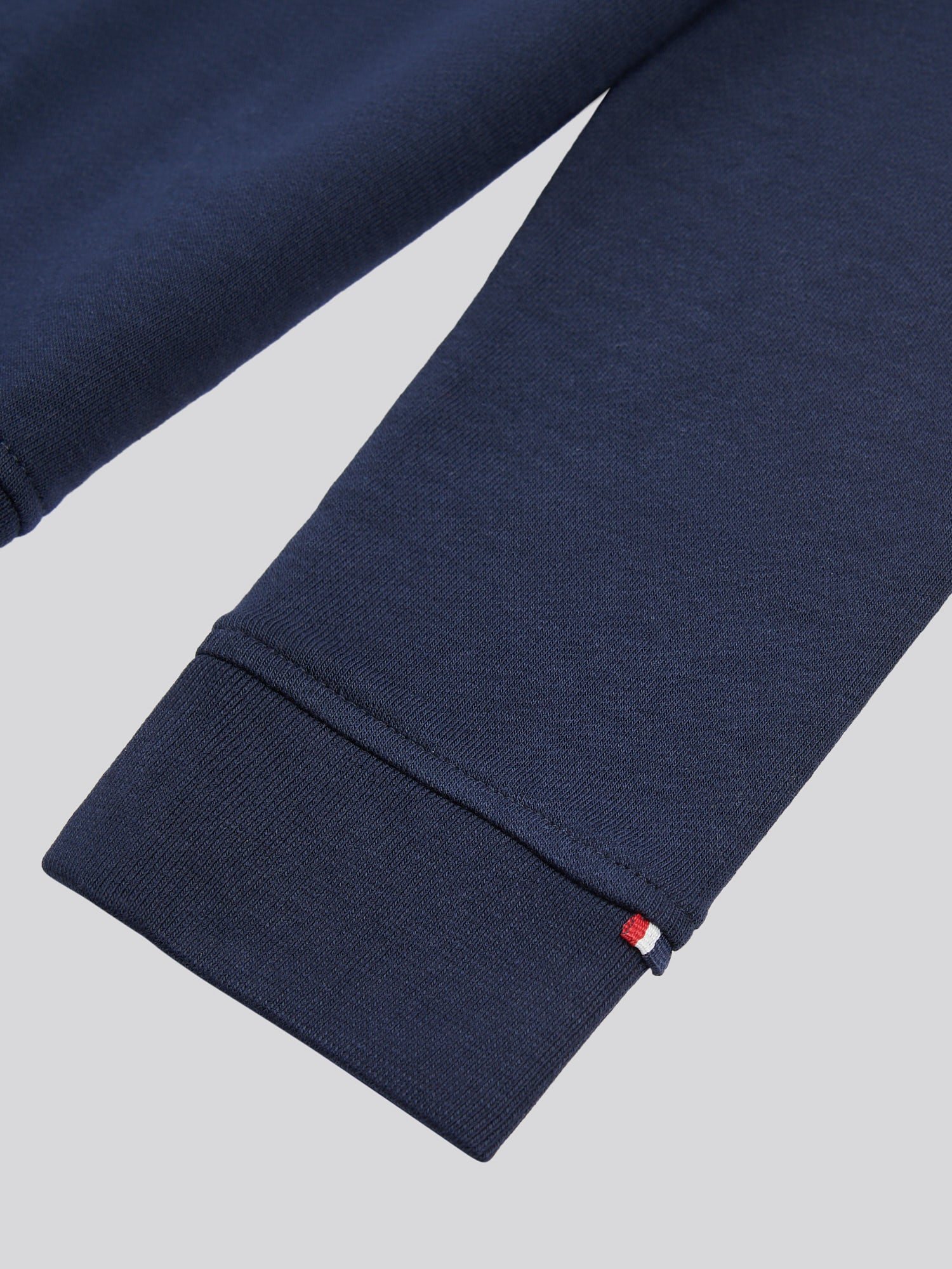 Boys Double Horsemen Crew in Dark Sapphire Navy / Haute Red DHM - Image 9