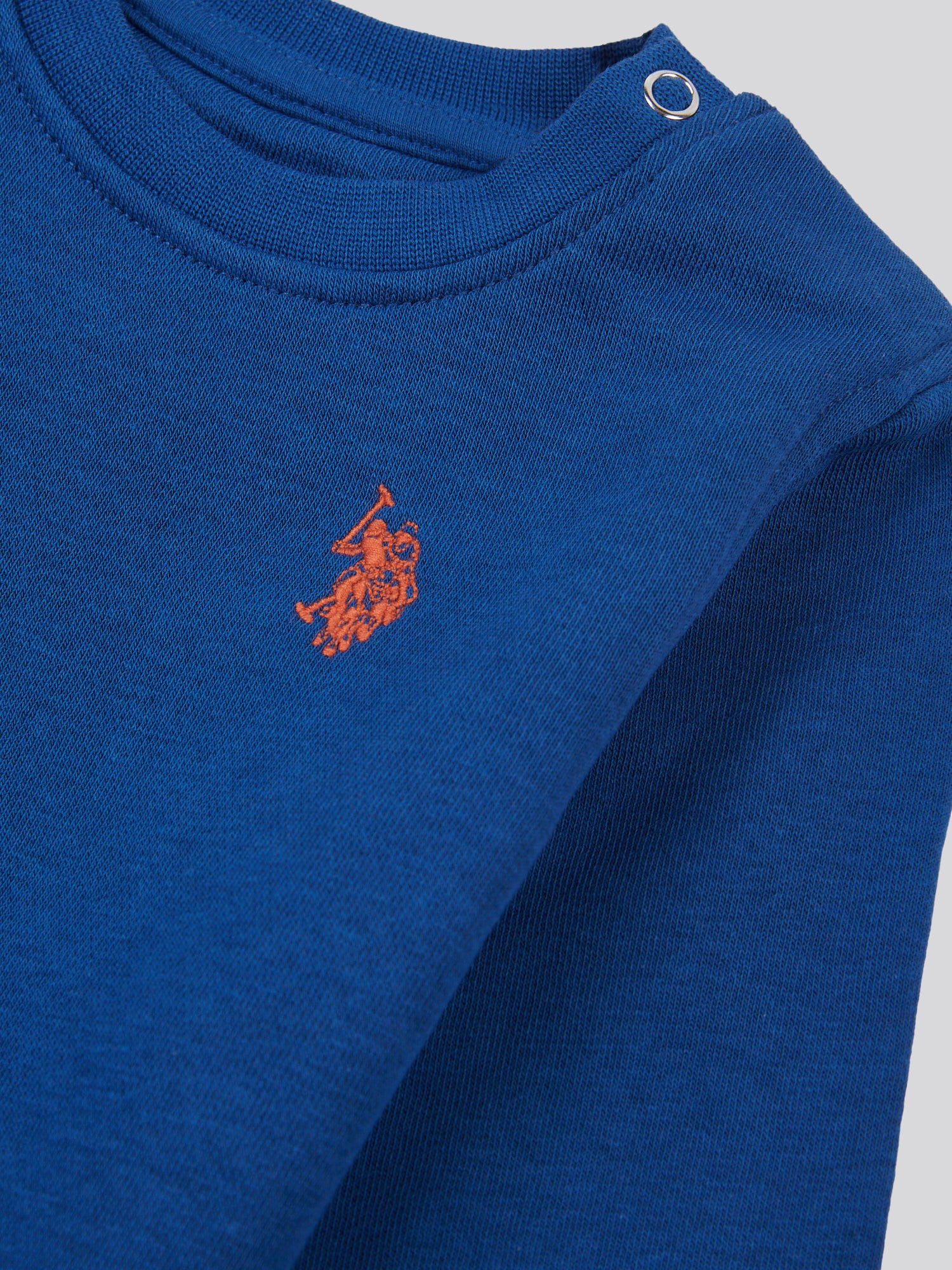 Boys Double Horsemen Crew & Jogger Set in Navy Peony - Image 9