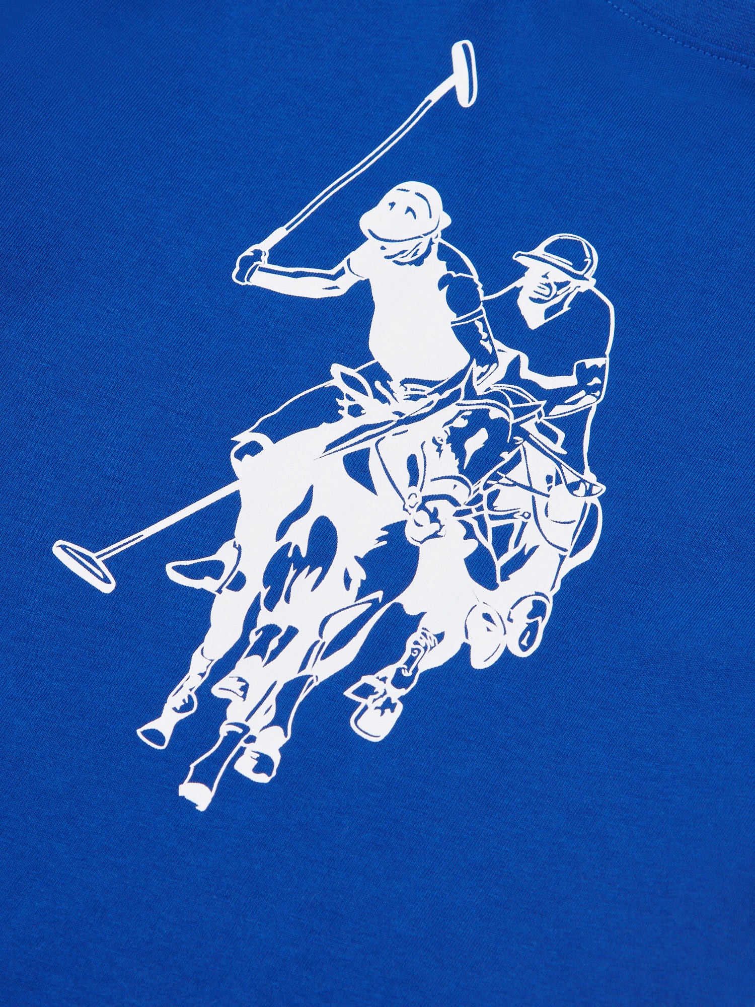 Boys Double Horsemen Graphic T-Shirt in Sodalite Blue - Image 3