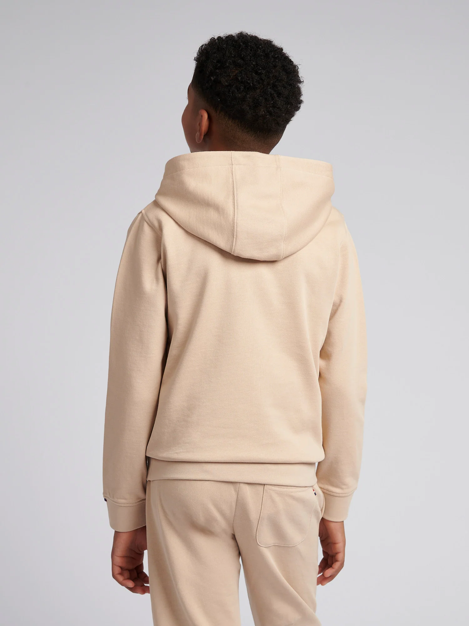 Boys Double Horsemen Hoodie Doeskin - Image 4