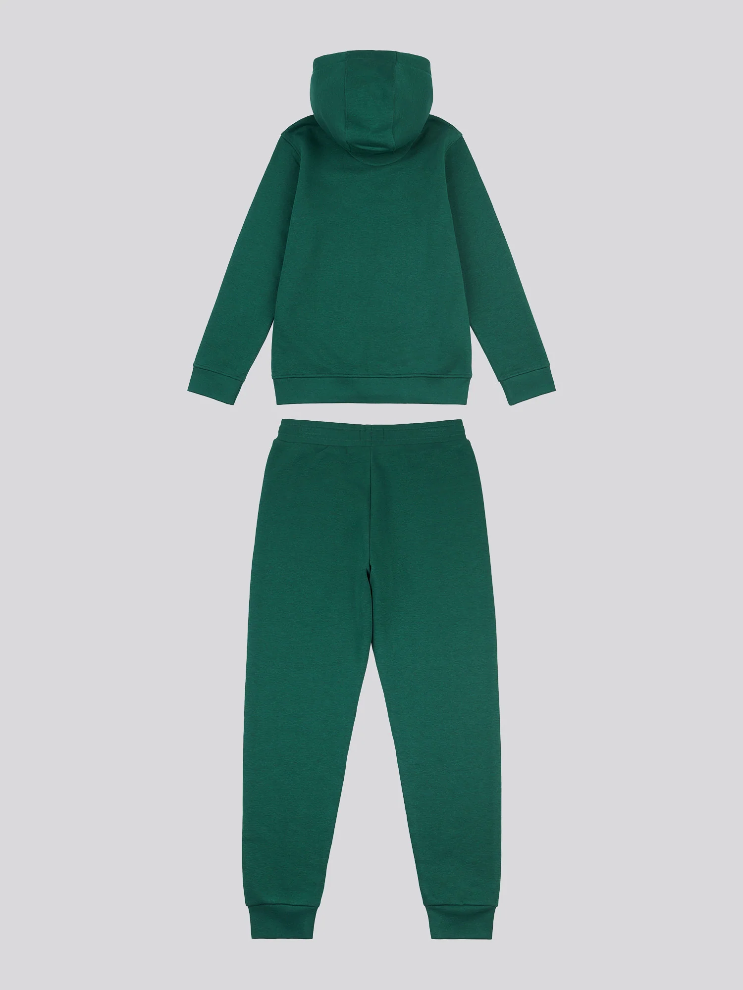 Boys Double Horsemen Hoodie & Jogger Set in Rain Forest - Image 8