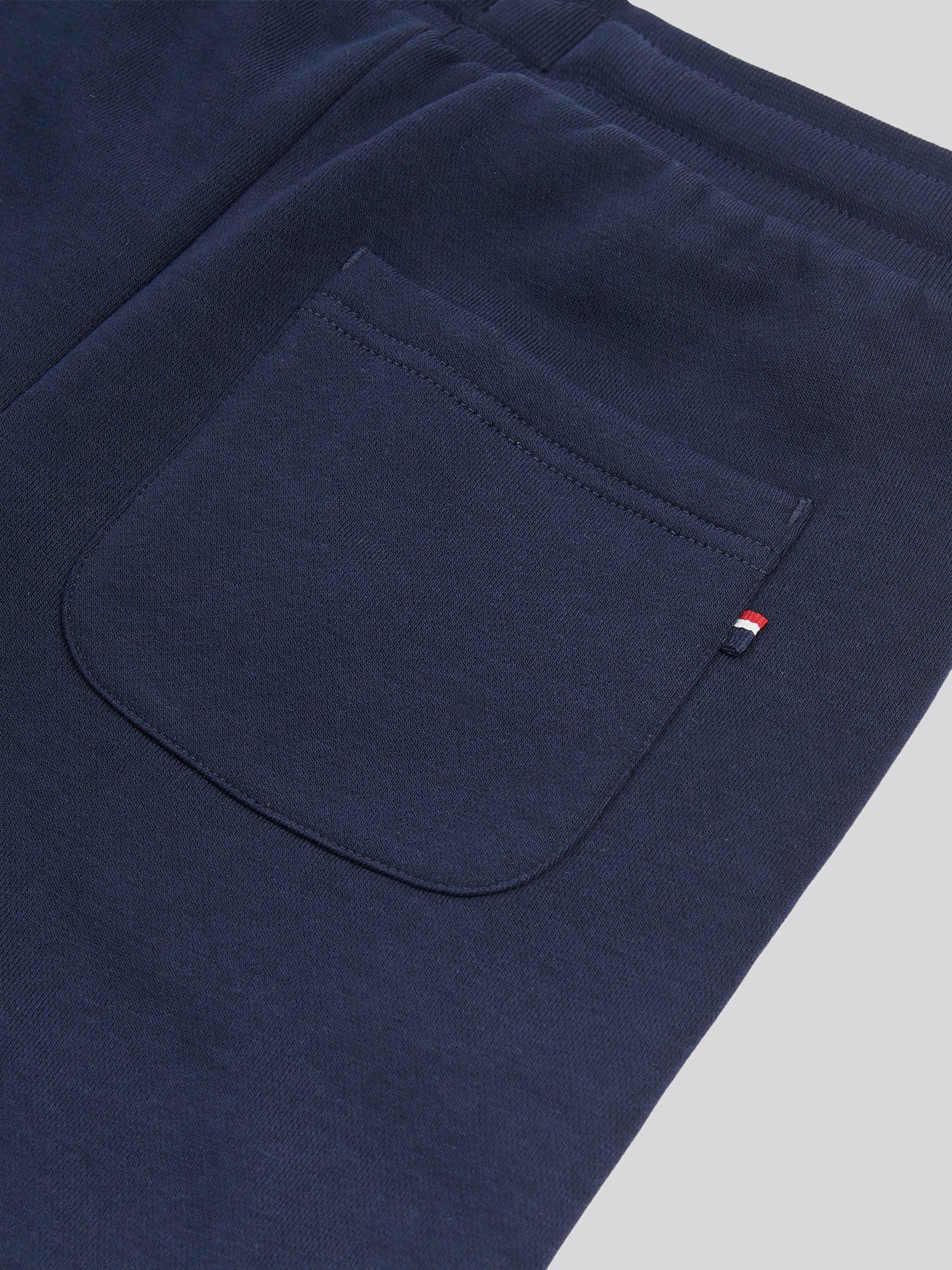 Boys Double Horsemen Jogger in Dark Sapphire Navy / Haute Red DHM - Image 8