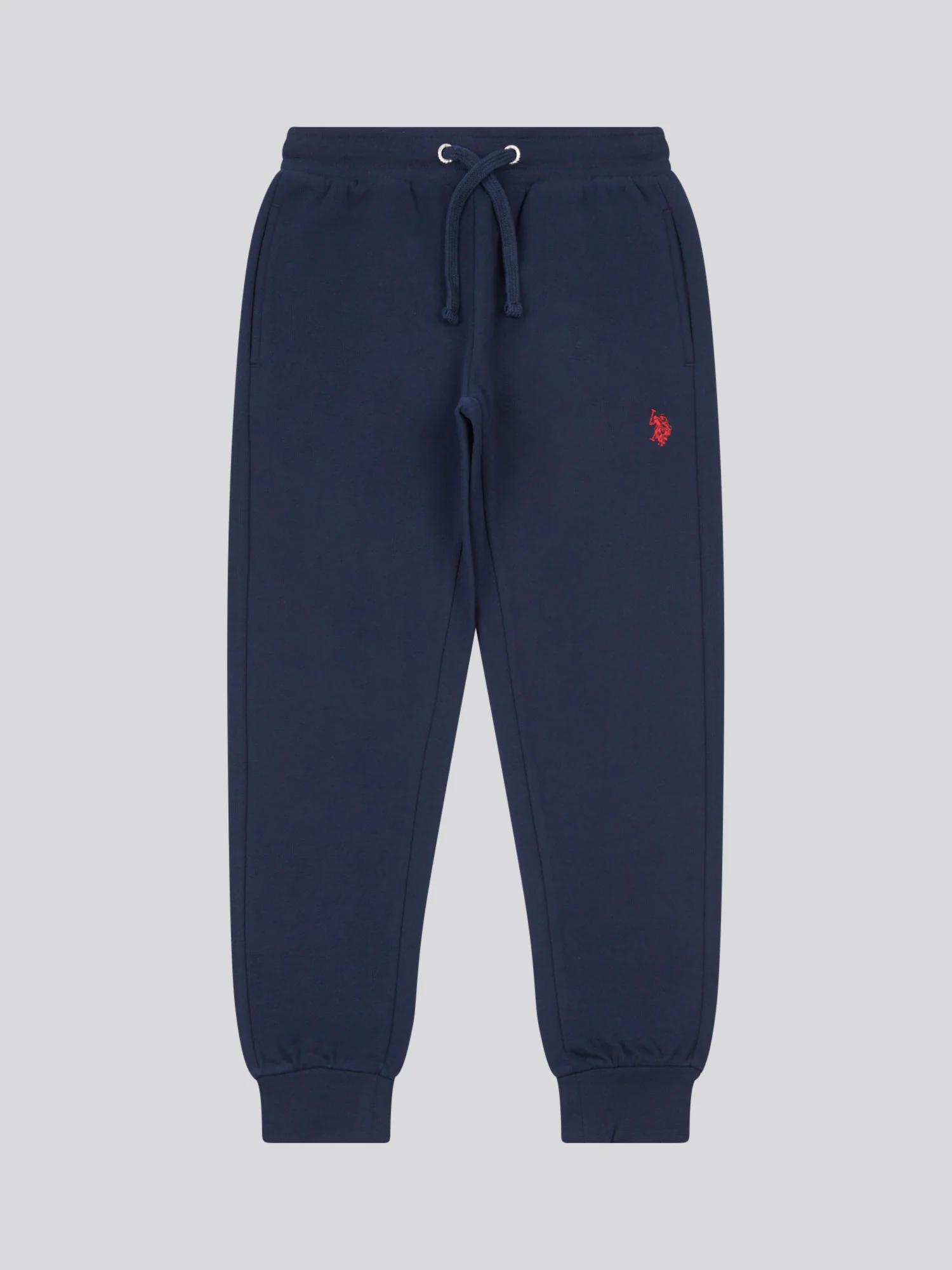 Boys Double Horsemen Jogger in Dark Sapphire Navy / Haute Red DHM - Image 5