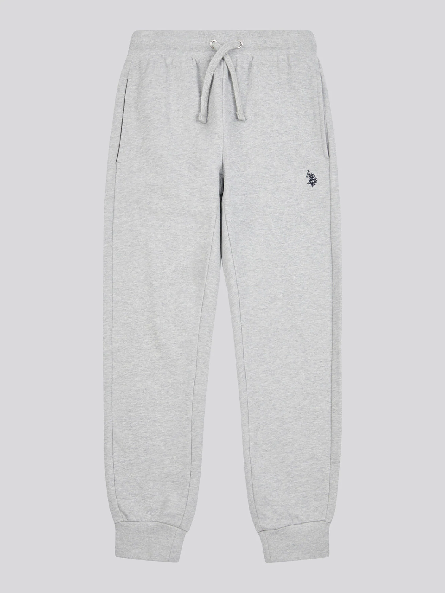 Boys Double Horsemen Jogger in Mid Grey Marl - Image 6
